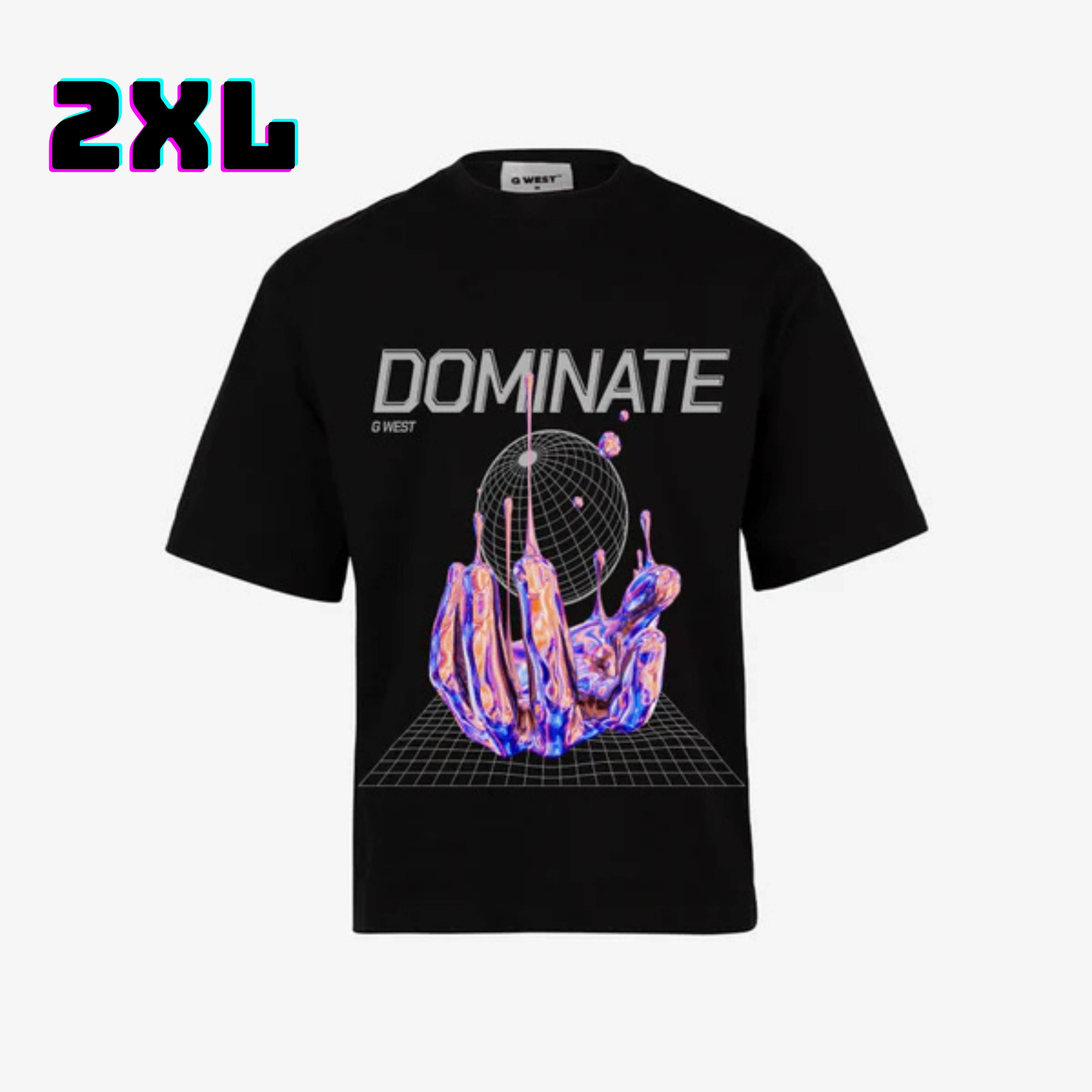 ๐ G WEST Wholesale T-Shirt Box โ 20 Oversized Tees (Mโ5XL) GWESTTEES-1004