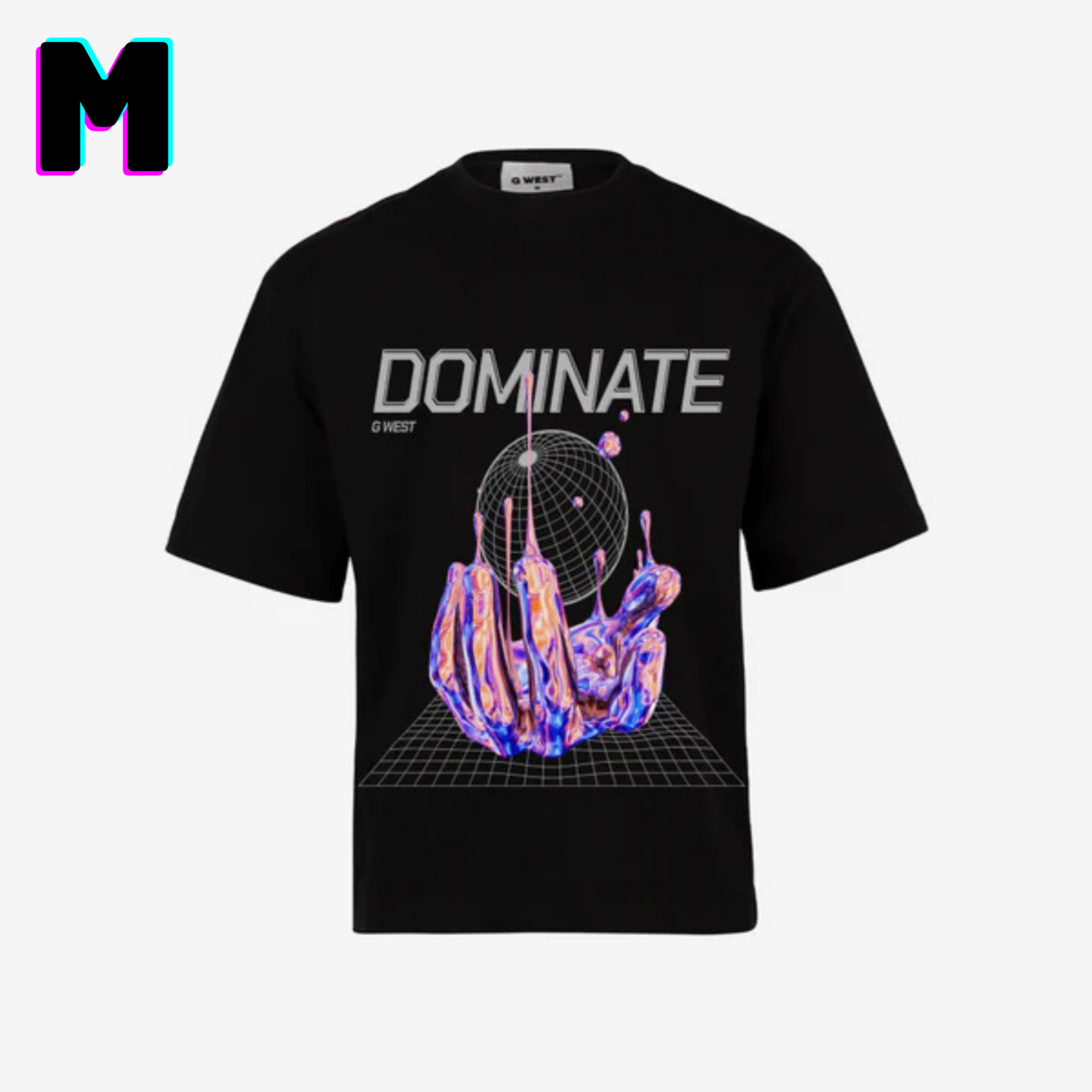๐ G WEST Wholesale T-Shirt Box โ 20 Oversized Tees (Mโ5XL) GWESTTEES-1009