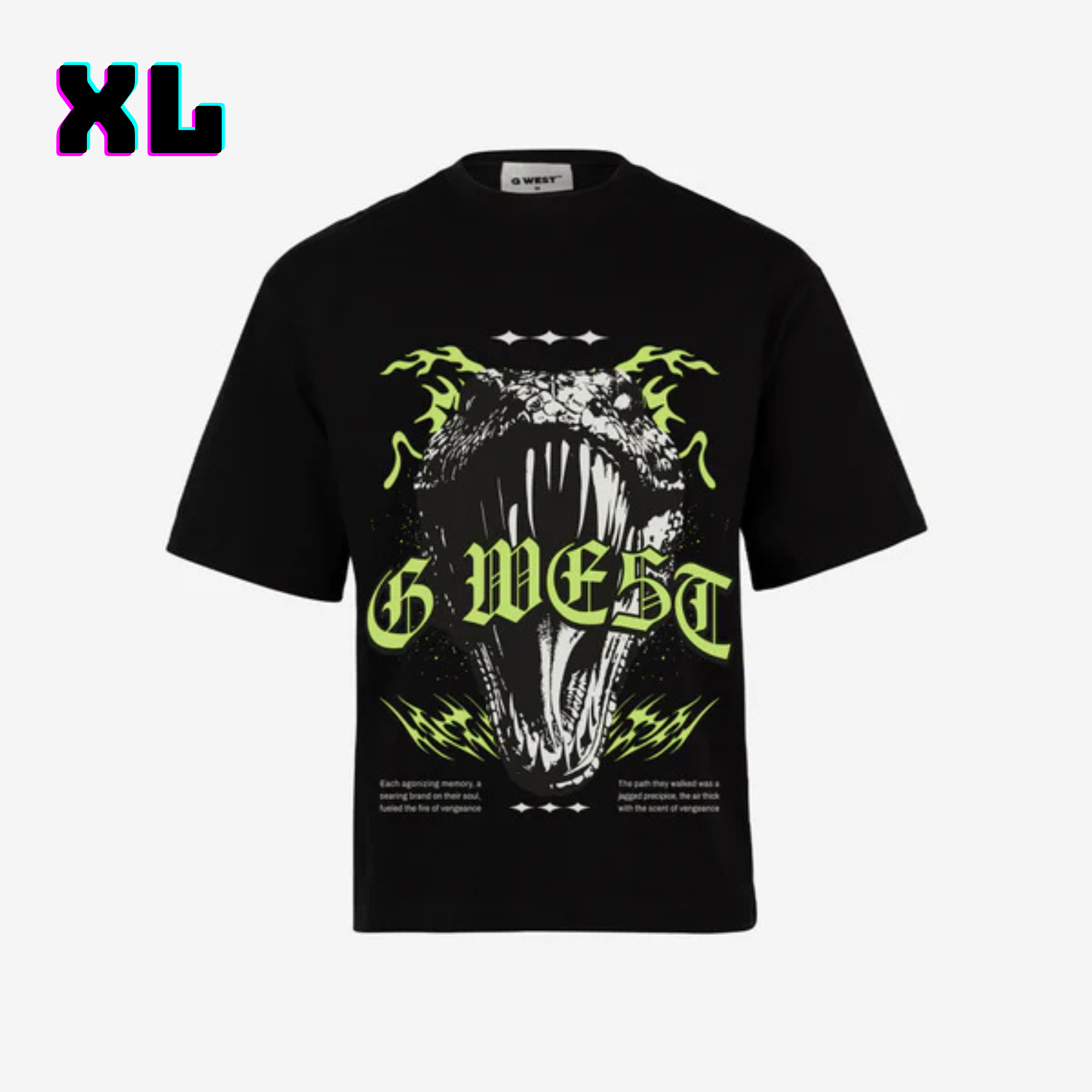 ๐ G WEST Wholesale T-Shirt Box โ 20 Oversized Tees (Mโ5XL) GWESTTEES-1001
