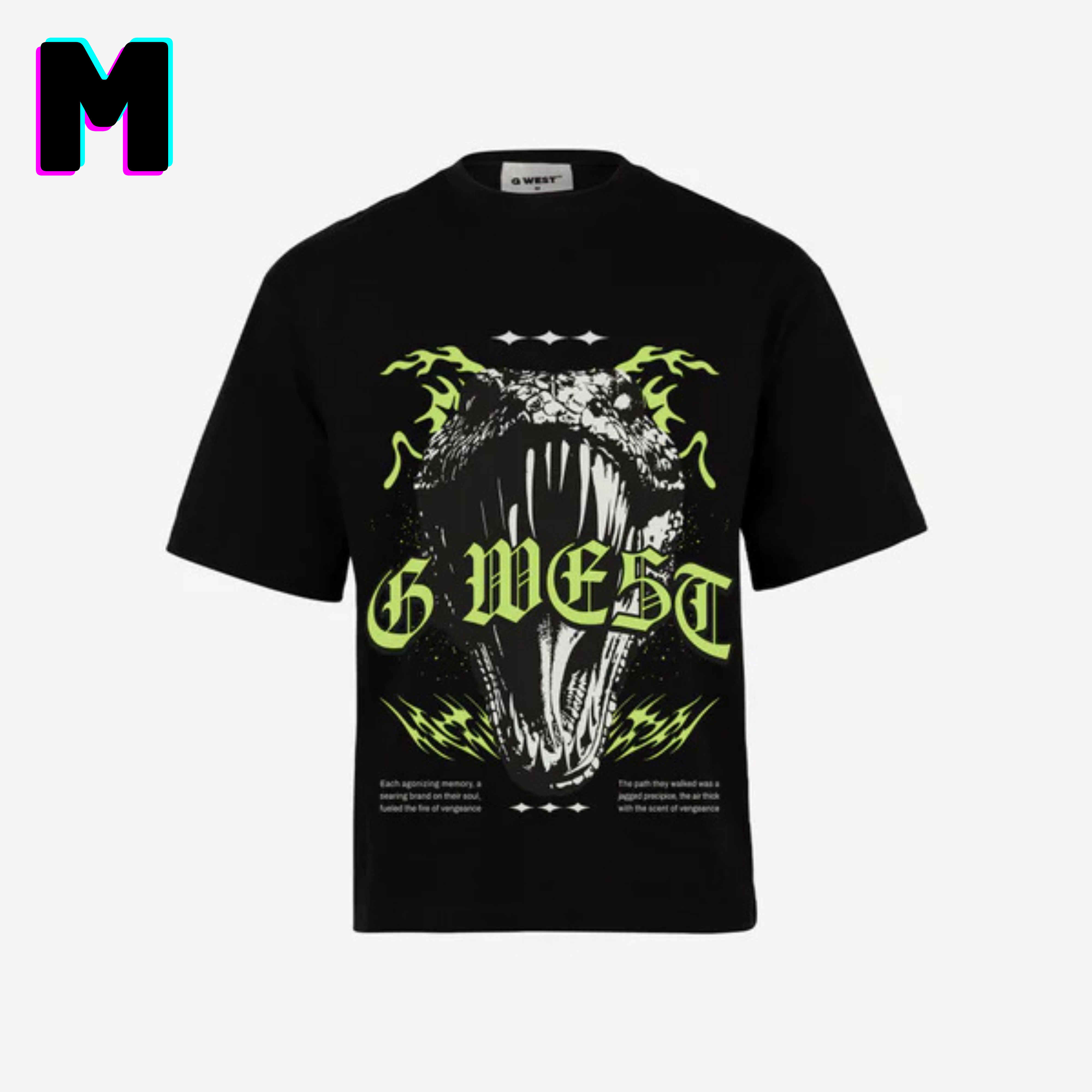 ๐ G WEST Wholesale T-Shirt Box โ 20 Oversized Tees (Mโ5XL) GWESTTEES-1010