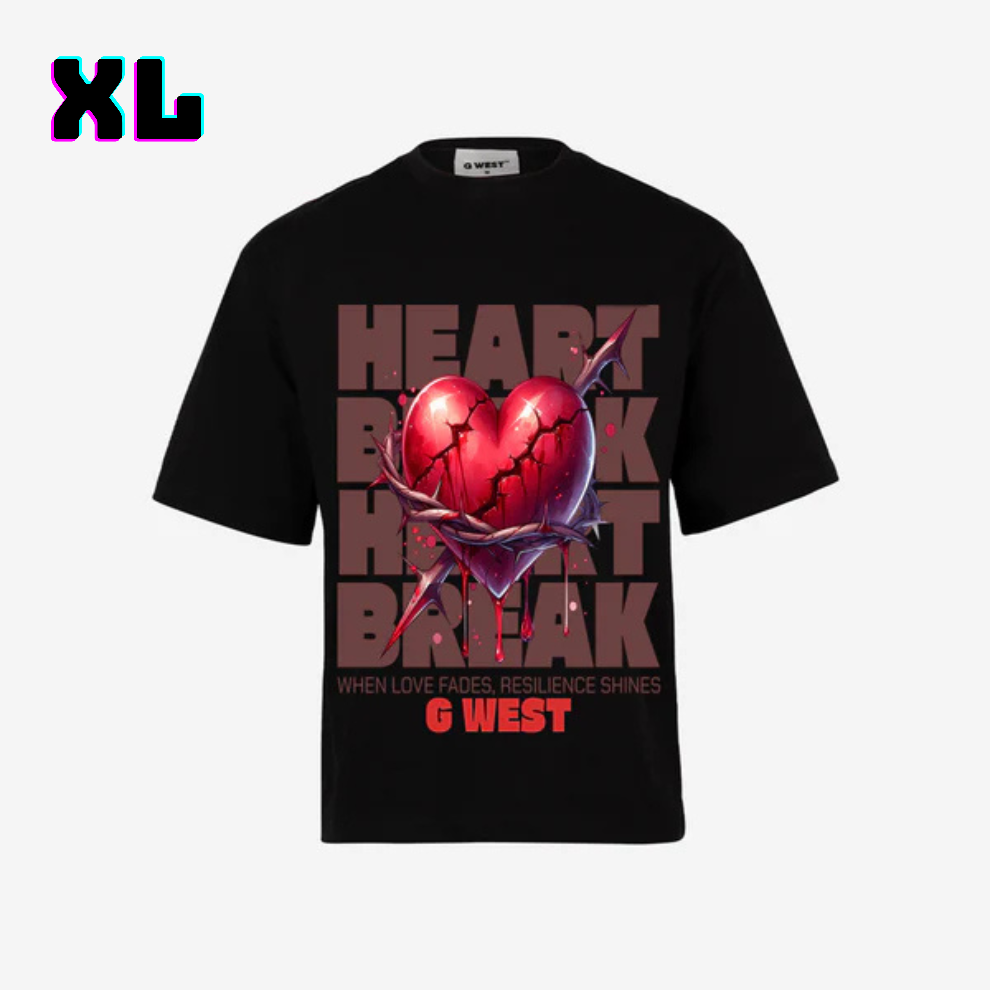 ๐ G WEST Wholesale T-Shirt Box โ 20 Oversized Tees (Mโ5XL) GWESTTEES-1011