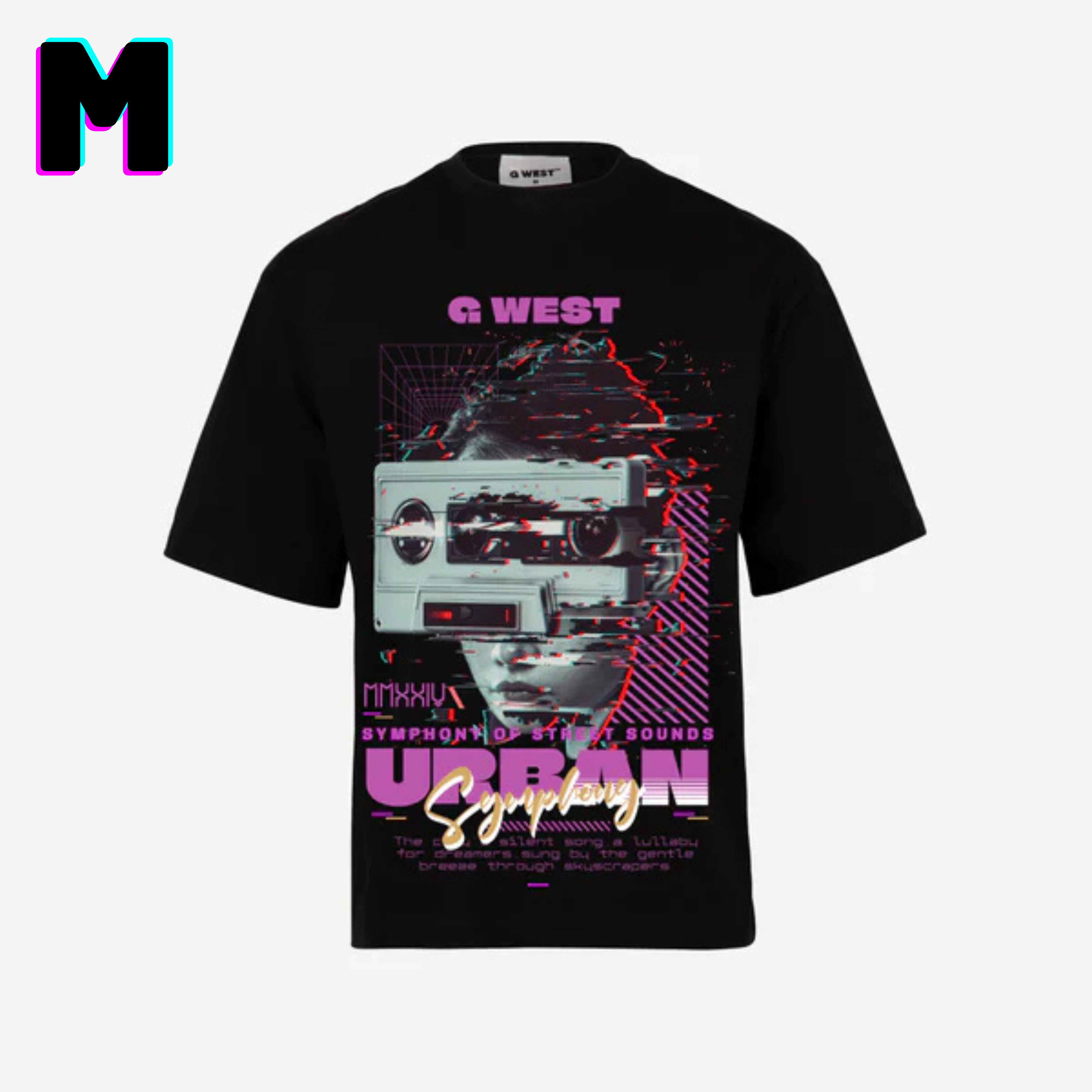 ๐ G WEST Wholesale T-Shirt Box โ 20 Oversized Tees (Mโ5XL) GWESTTEES-1007