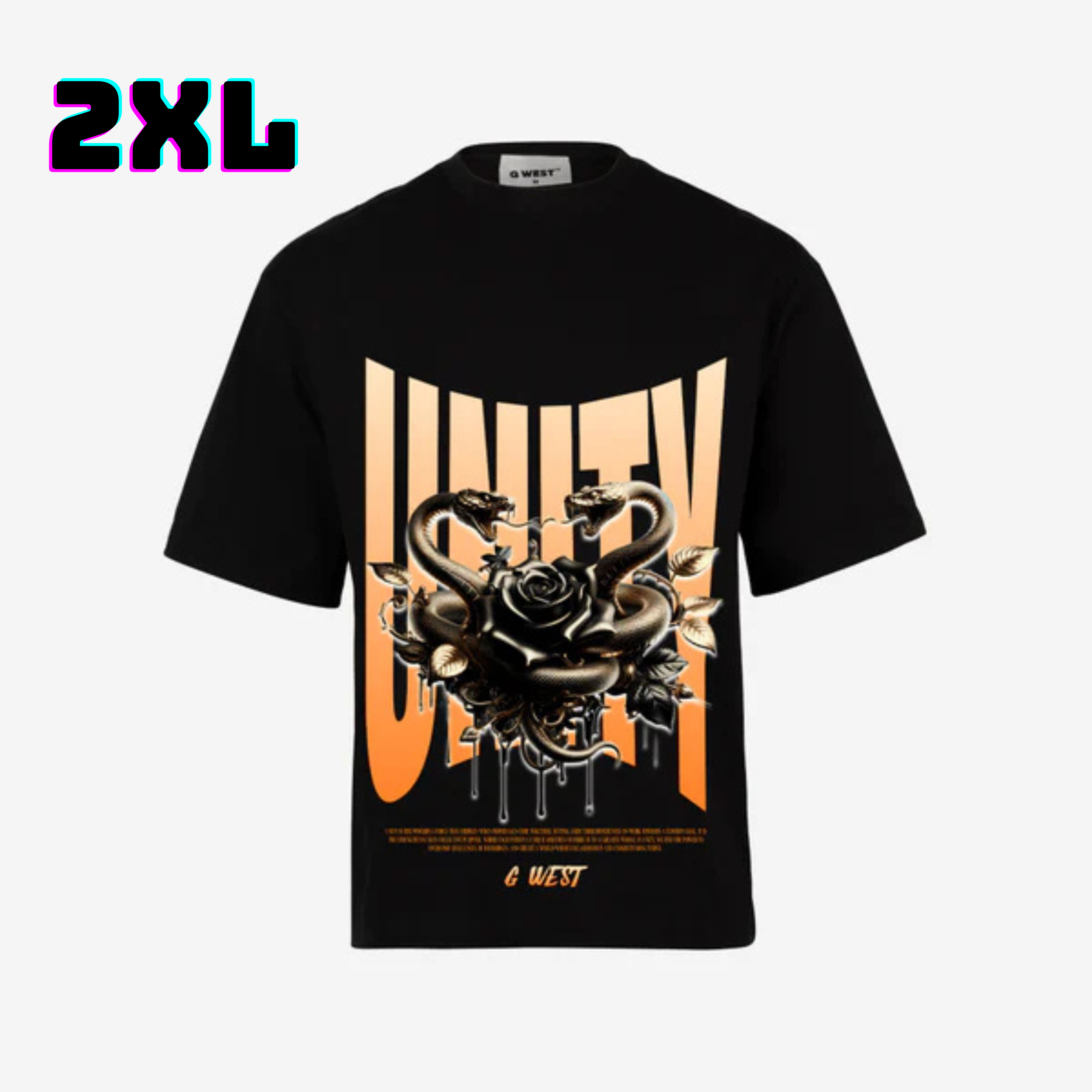 ๐ G WEST Wholesale T-Shirt Box โ 20 Oversized Tees (Mโ5XL) GWESTTEES-1006