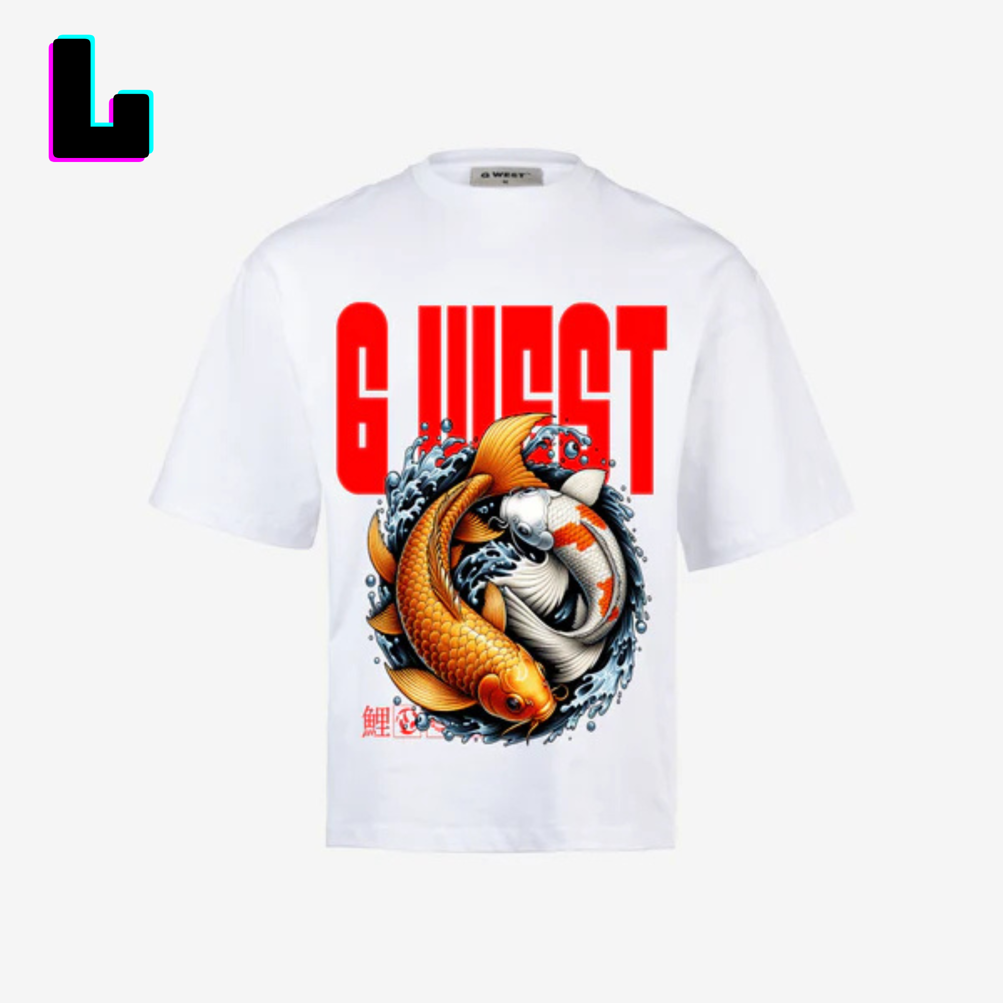 ๐ G WEST Wholesale T-Shirt Box โ 20 Oversized Tees (Mโ5XL) GWESTTEES-1002