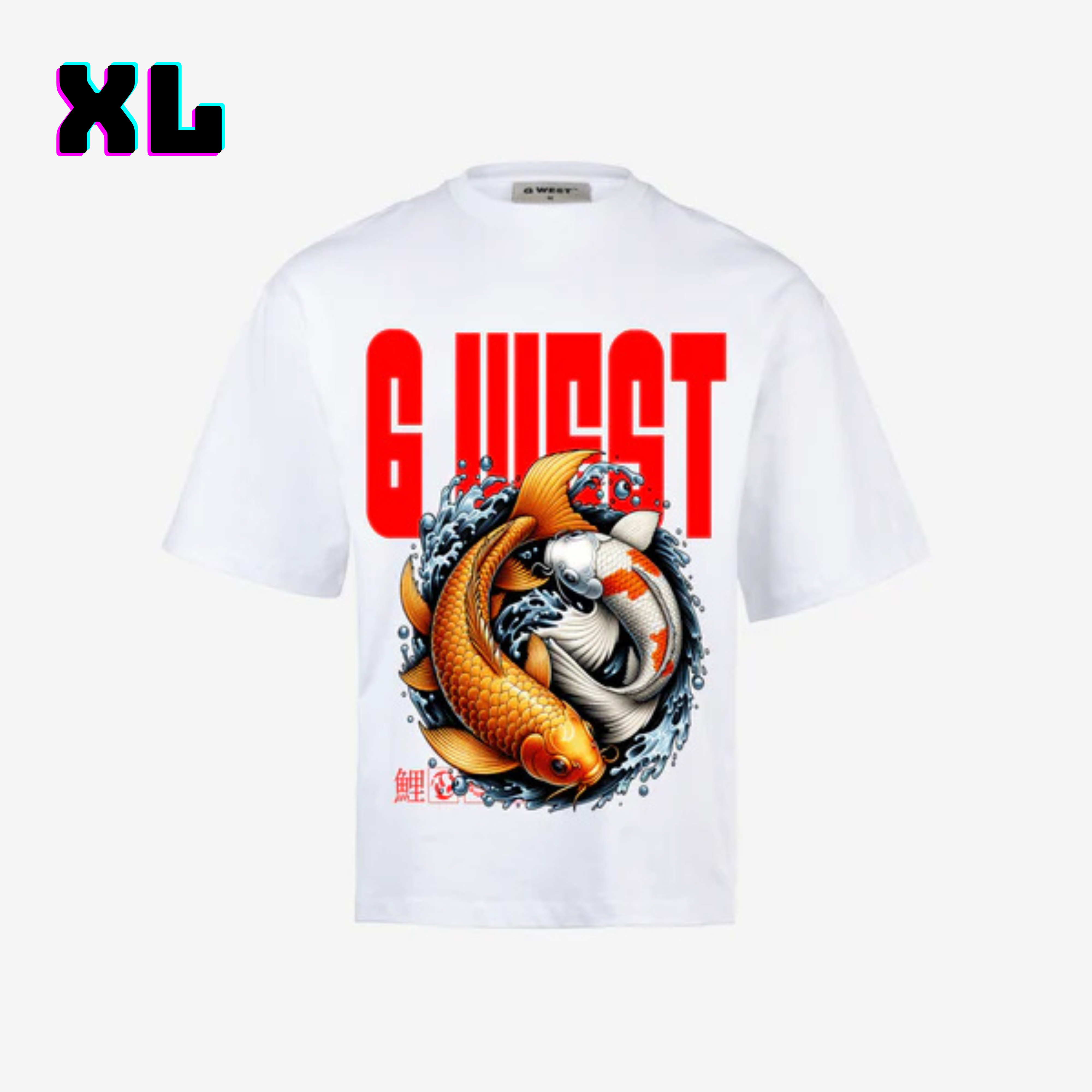 ๐ G WEST Wholesale T-Shirt Box โ 20 Oversized Tees (Mโ5XL) GWESTTEES-1005