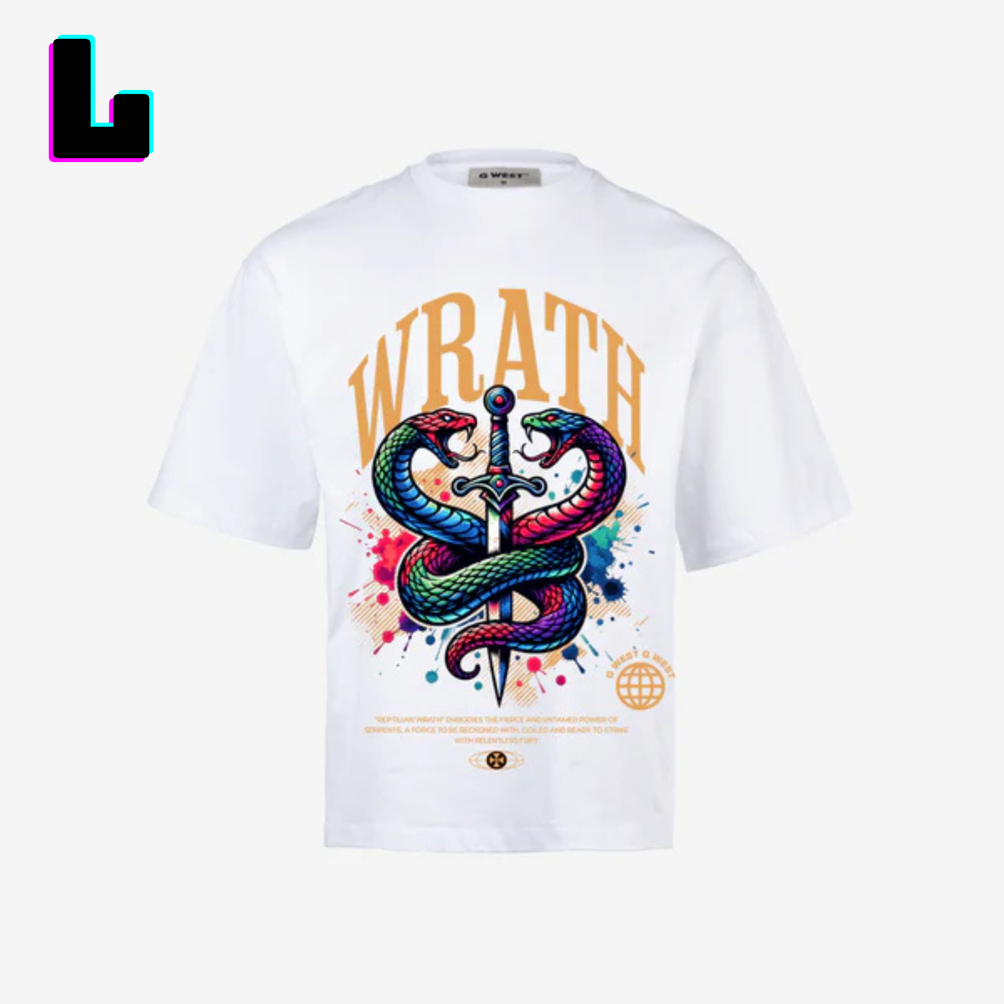 ๐ G WEST Wholesale T-Shirt Box โ 20 Oversized Tees (Mโ5XL) GWESTTEES-1011