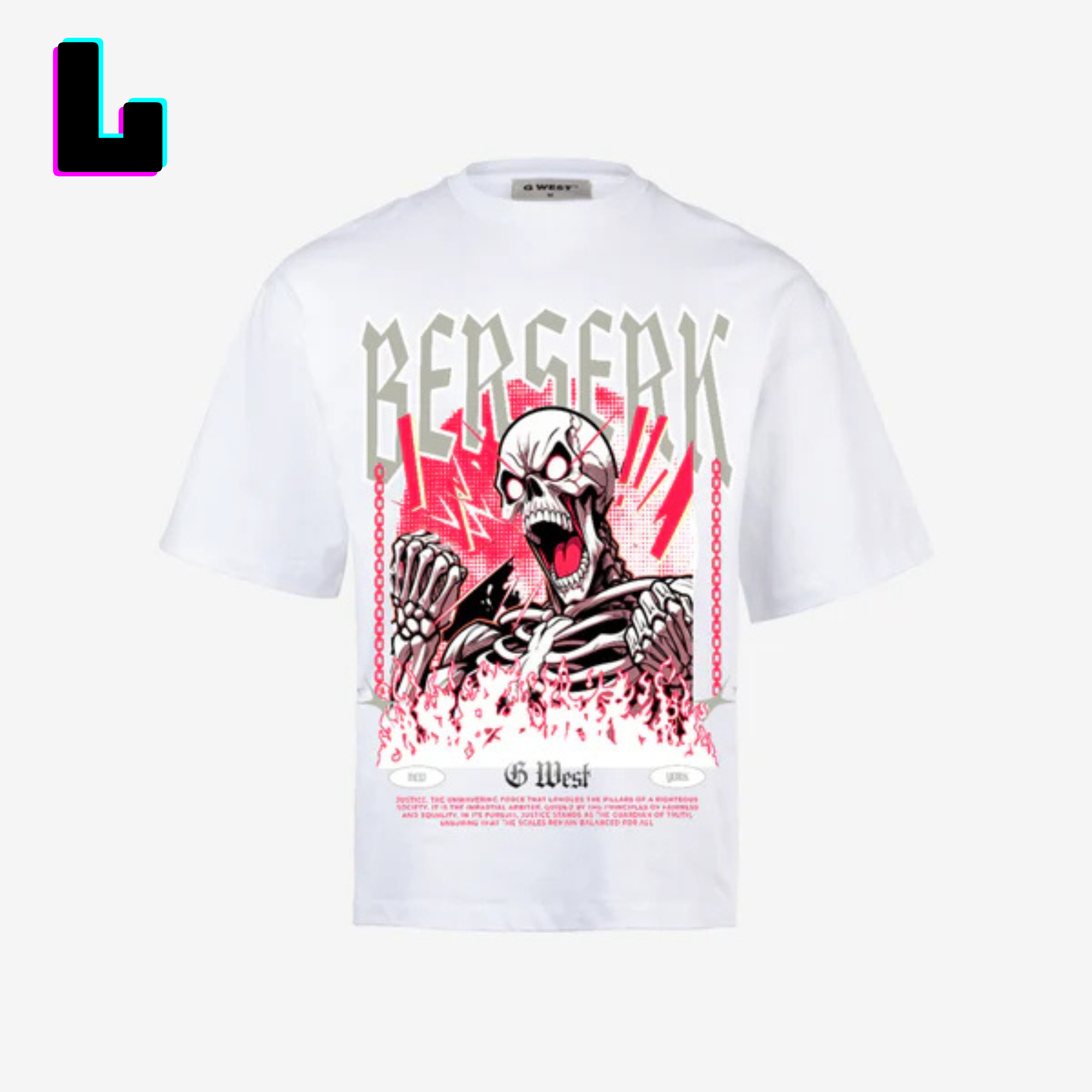 ๐ G WEST Wholesale T-Shirt Box โ 20 Oversized Tees (Mโ5XL) GWESTTEES-1001