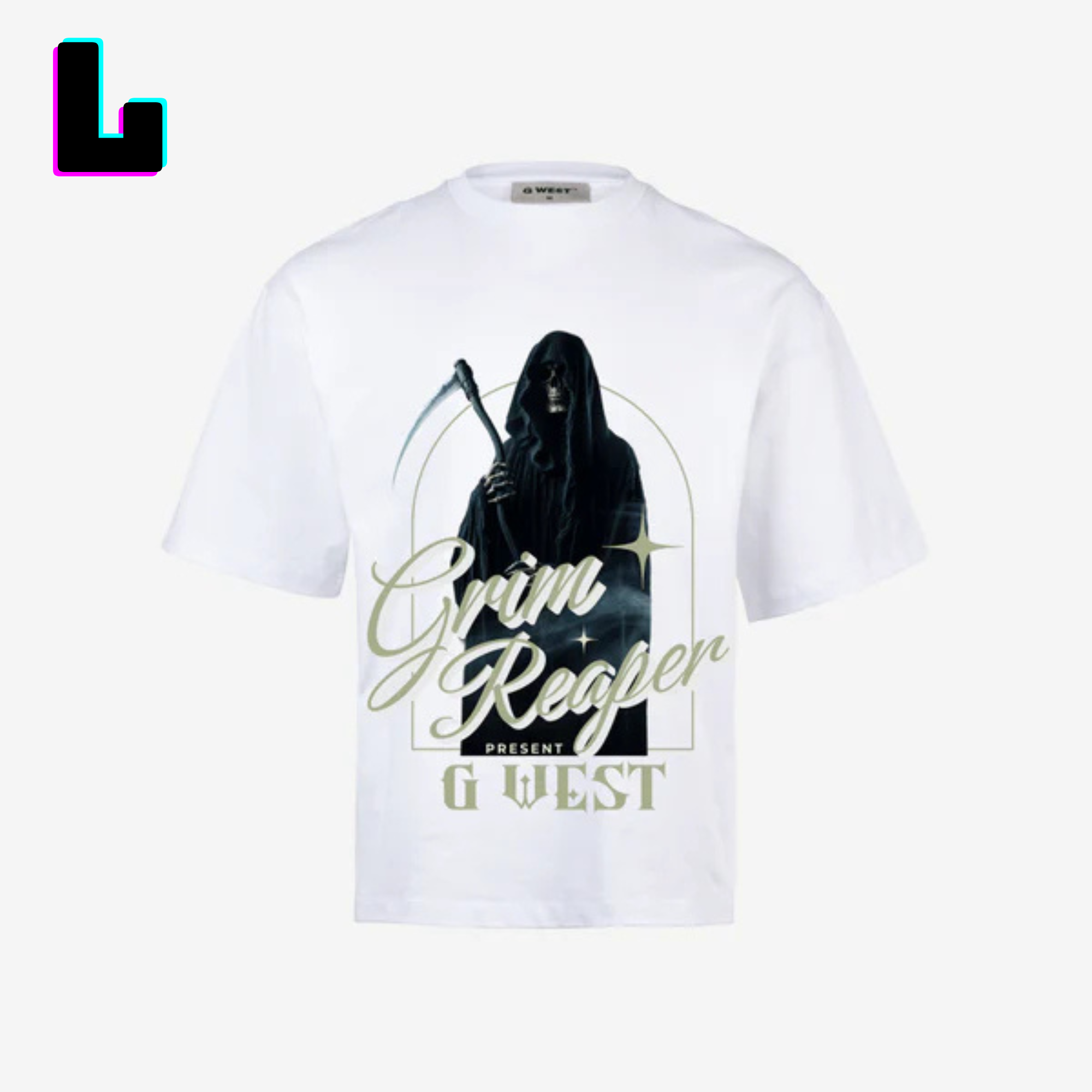 ๐ G WEST Wholesale T-Shirt Box โ 20 Oversized Tees (Mโ5XL) GWESTTEES-1002