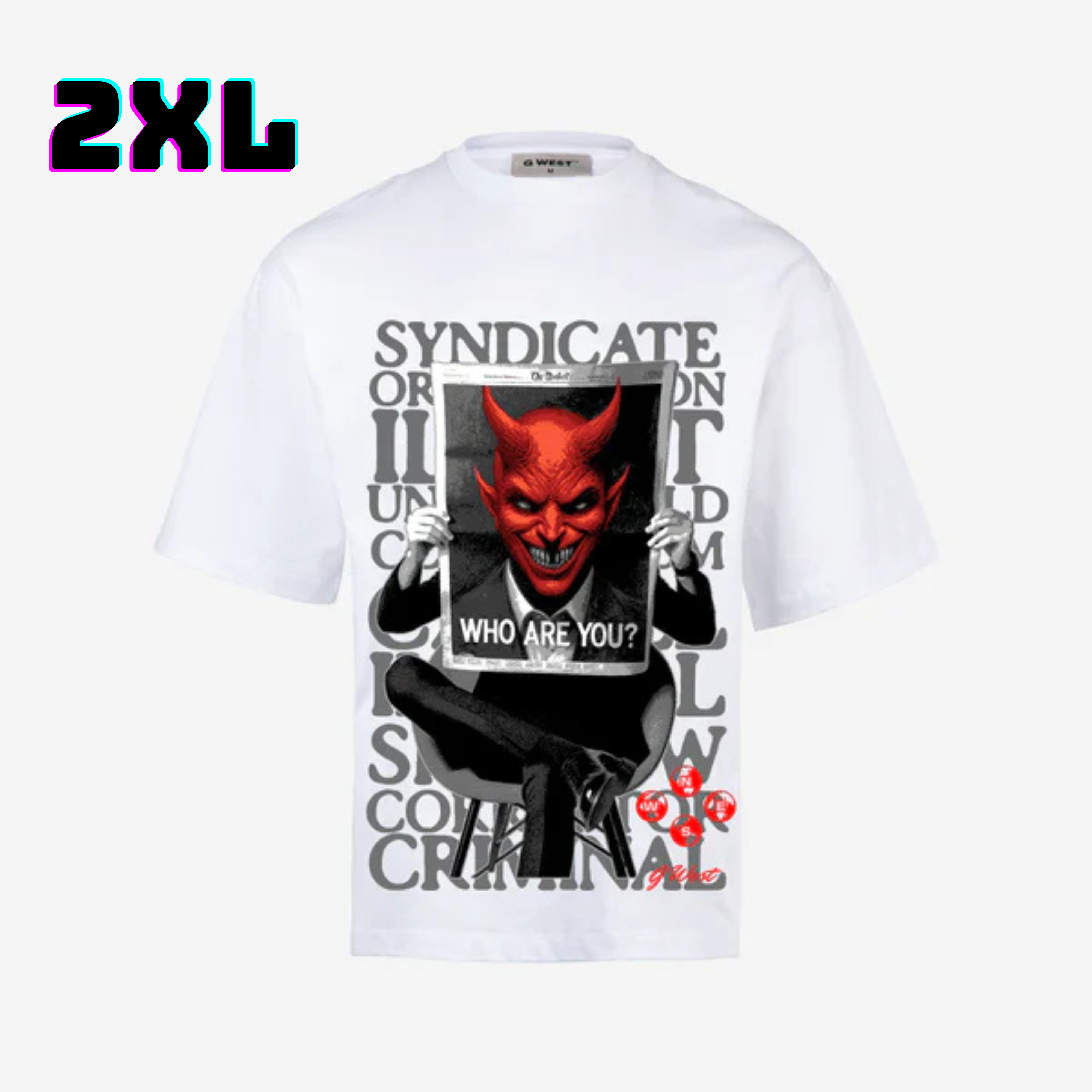 ๐ G WEST Wholesale T-Shirt Box โ 20 Oversized Tees (Mโ5XL) GWESTTEES-1001