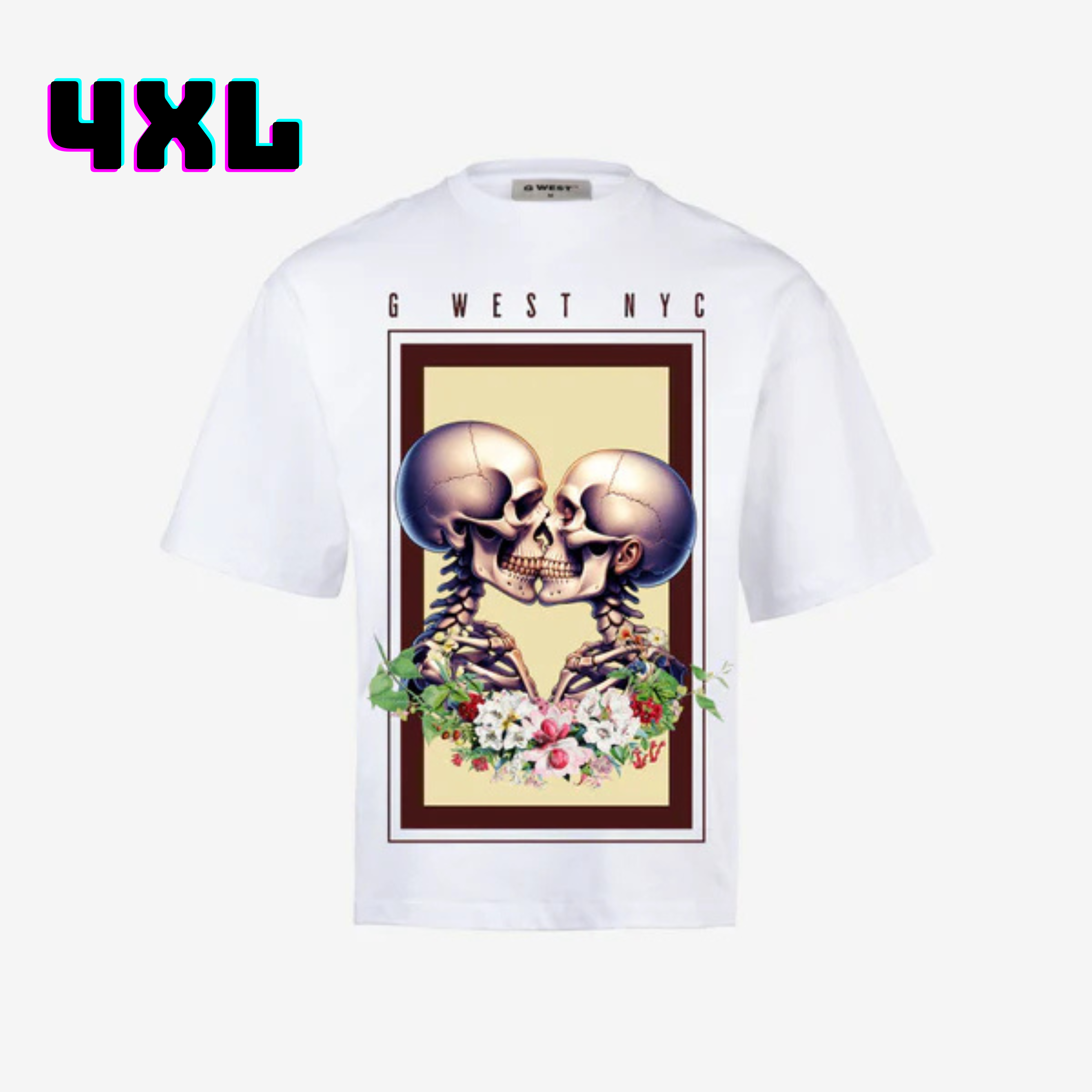 ๐ G WEST Wholesale T-Shirt Box โ 20 Oversized Tees (Mโ5XL) GWESTTEES-1014