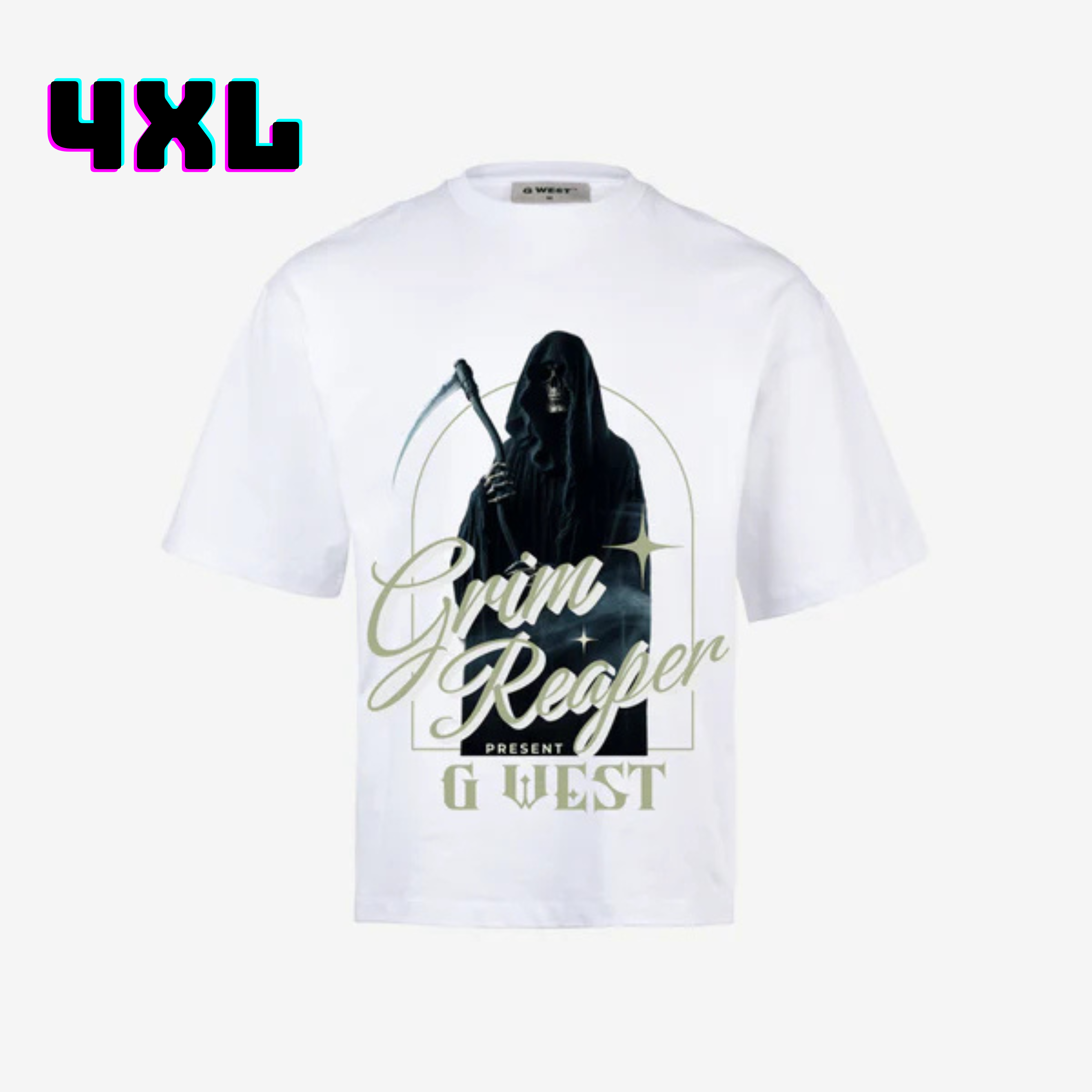 ๐ G WEST Wholesale T-Shirt Box โ 20 Oversized Tees (Mโ5XL) GWESTTEES-1001