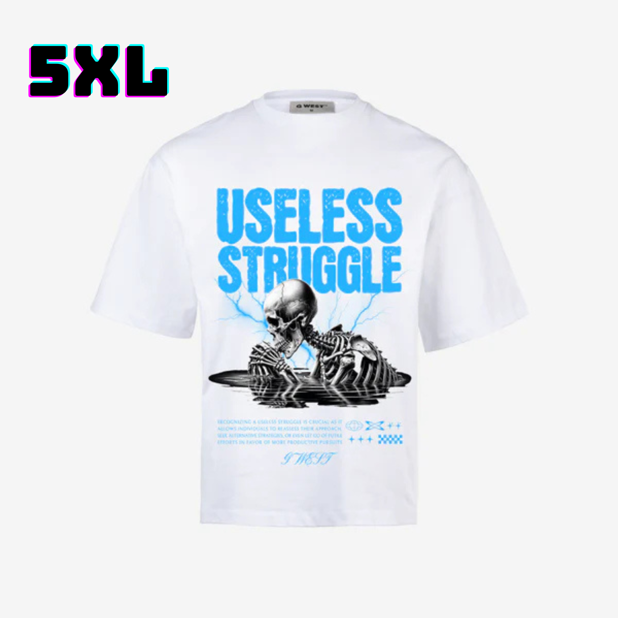 π G WEST Wholesale T-Shirt Box β 20 Oversized Tees (Mβ5XL) GWESTTEES-1012