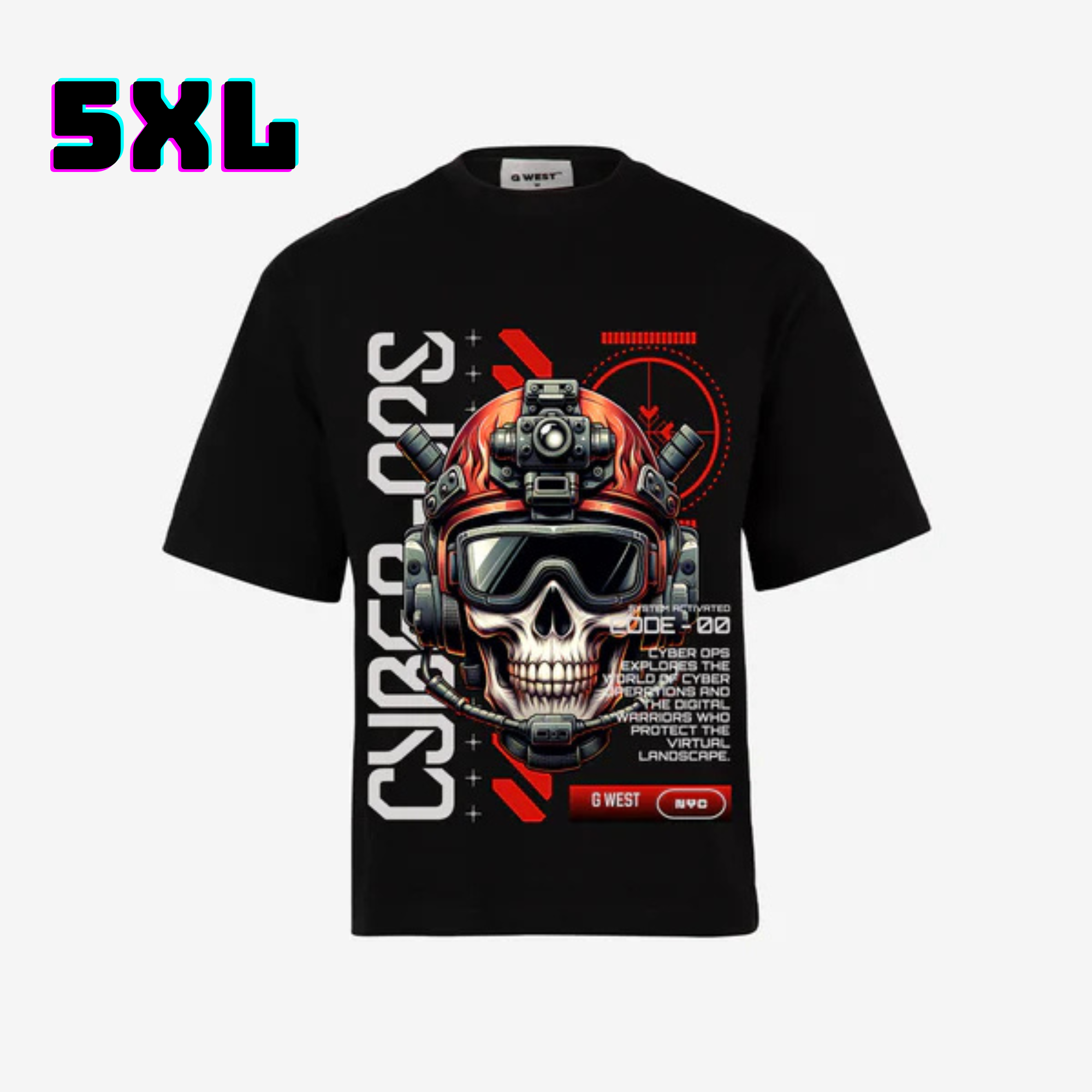 π G WEST Wholesale T-Shirt Box β 20 Oversized Tees (Mβ5XL) GWESTTEES-1015