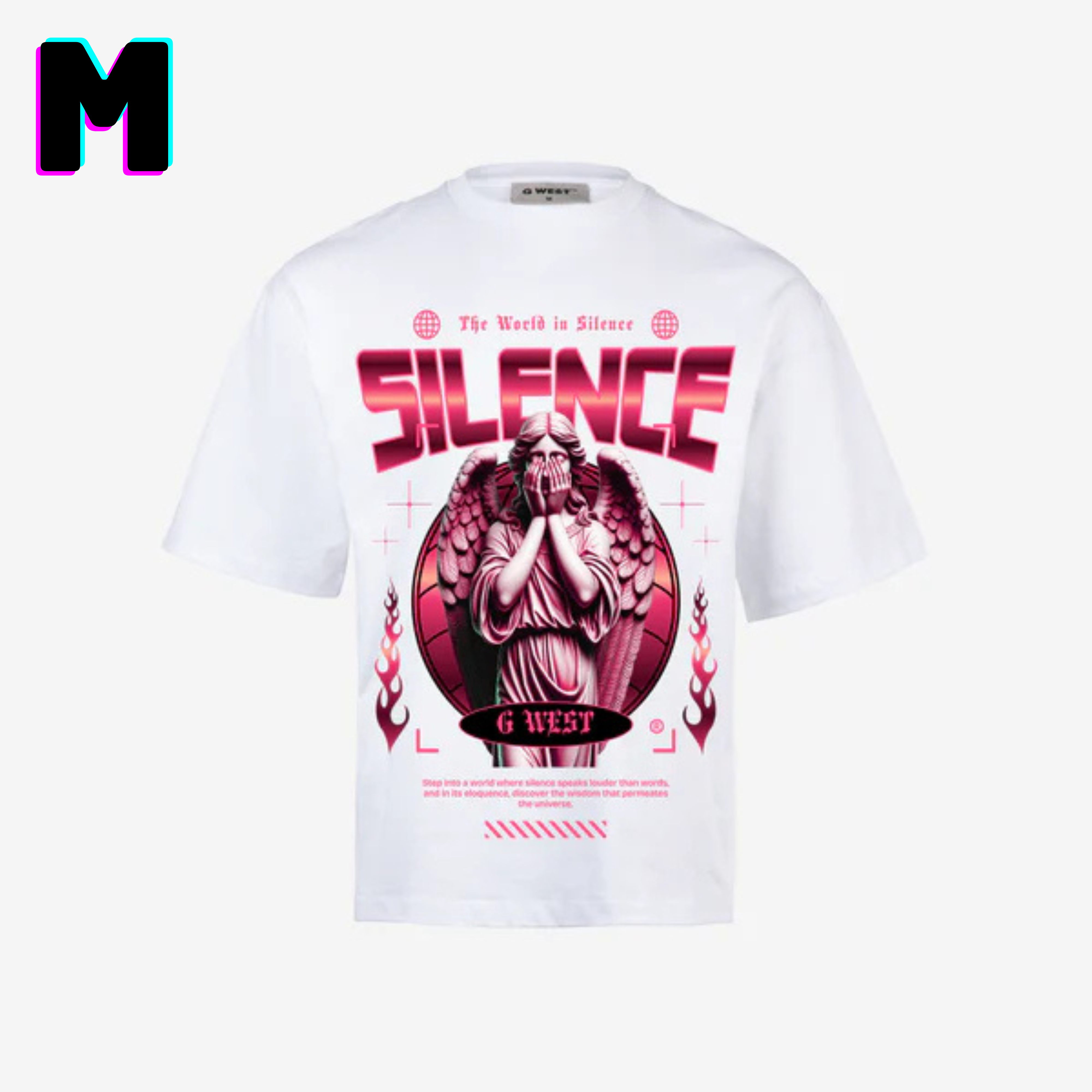 ๐ G WEST Wholesale T-Shirt Box โ 20 Oversized Tees (Mโ5XL) GWESTTEES-1002