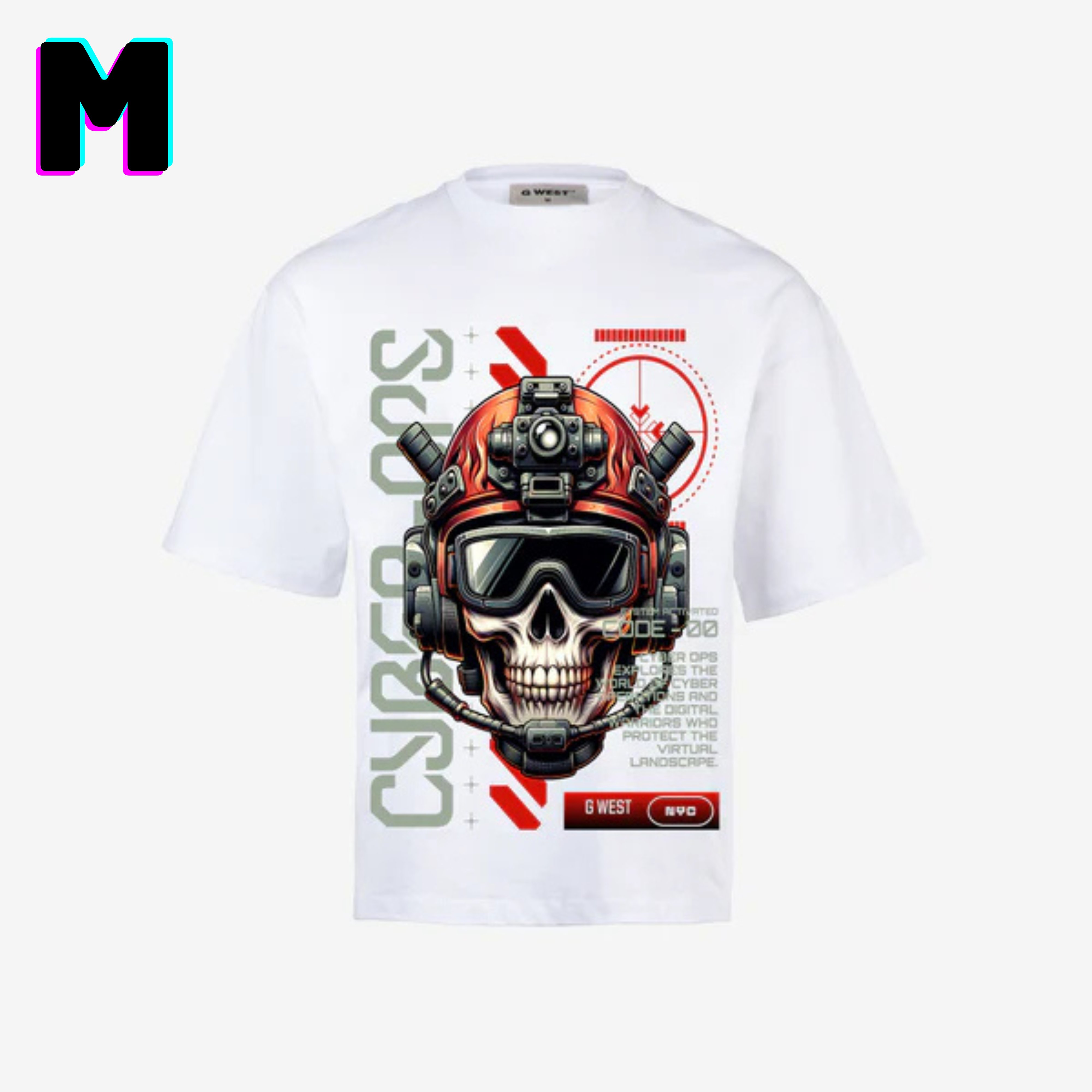 ๐ G WEST Wholesale T-Shirt Box โ 20 Oversized Tees (Mโ5XL) GWESTTEES-1002