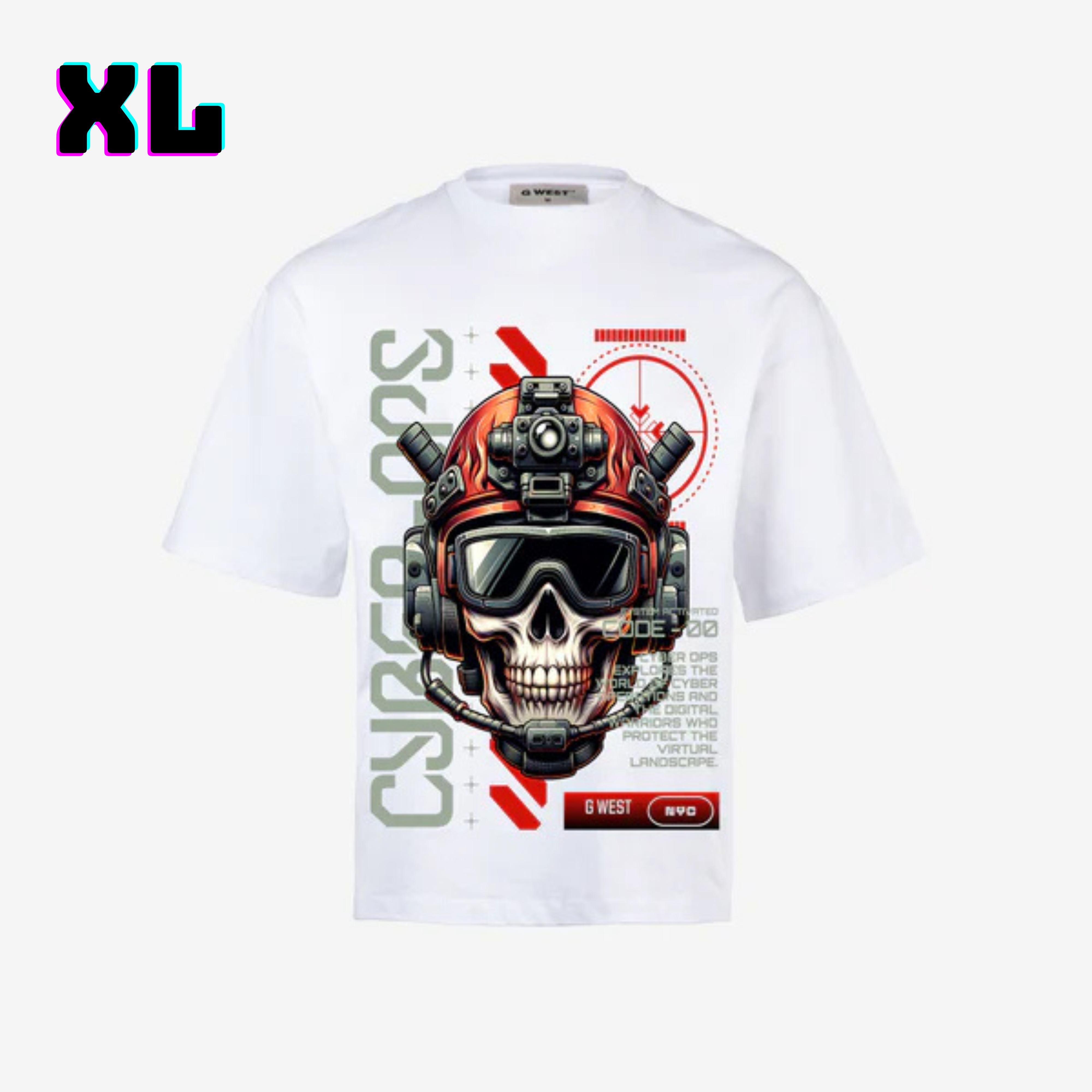 ๐ G WEST Wholesale T-Shirt Box โ 20 Oversized Tees (Mโ5XL) GWESTTEES-1010