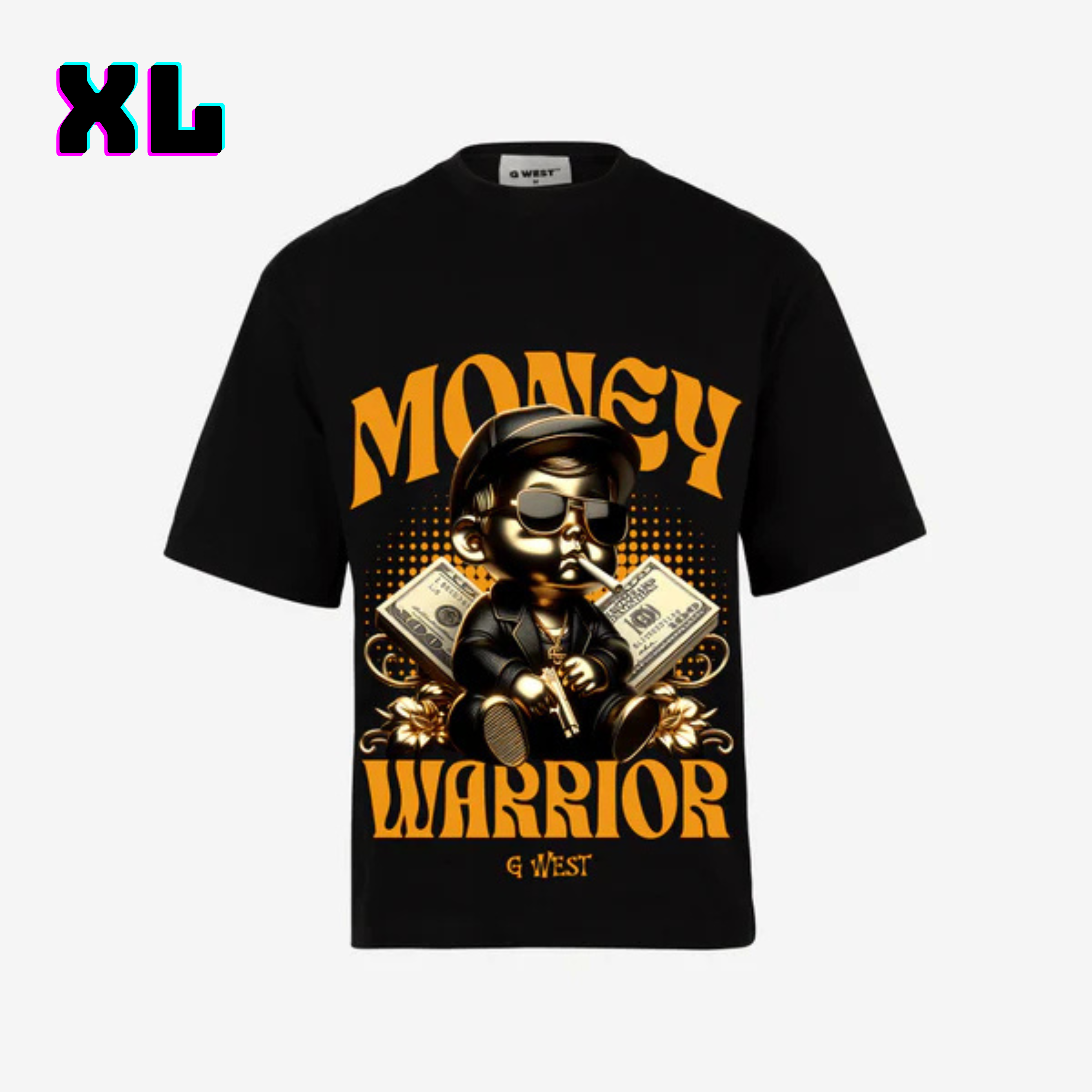 ๐ G WEST Wholesale T-Shirt Box โ 20 Oversized Tees (Mโ5XL) GWESTTEES-1004