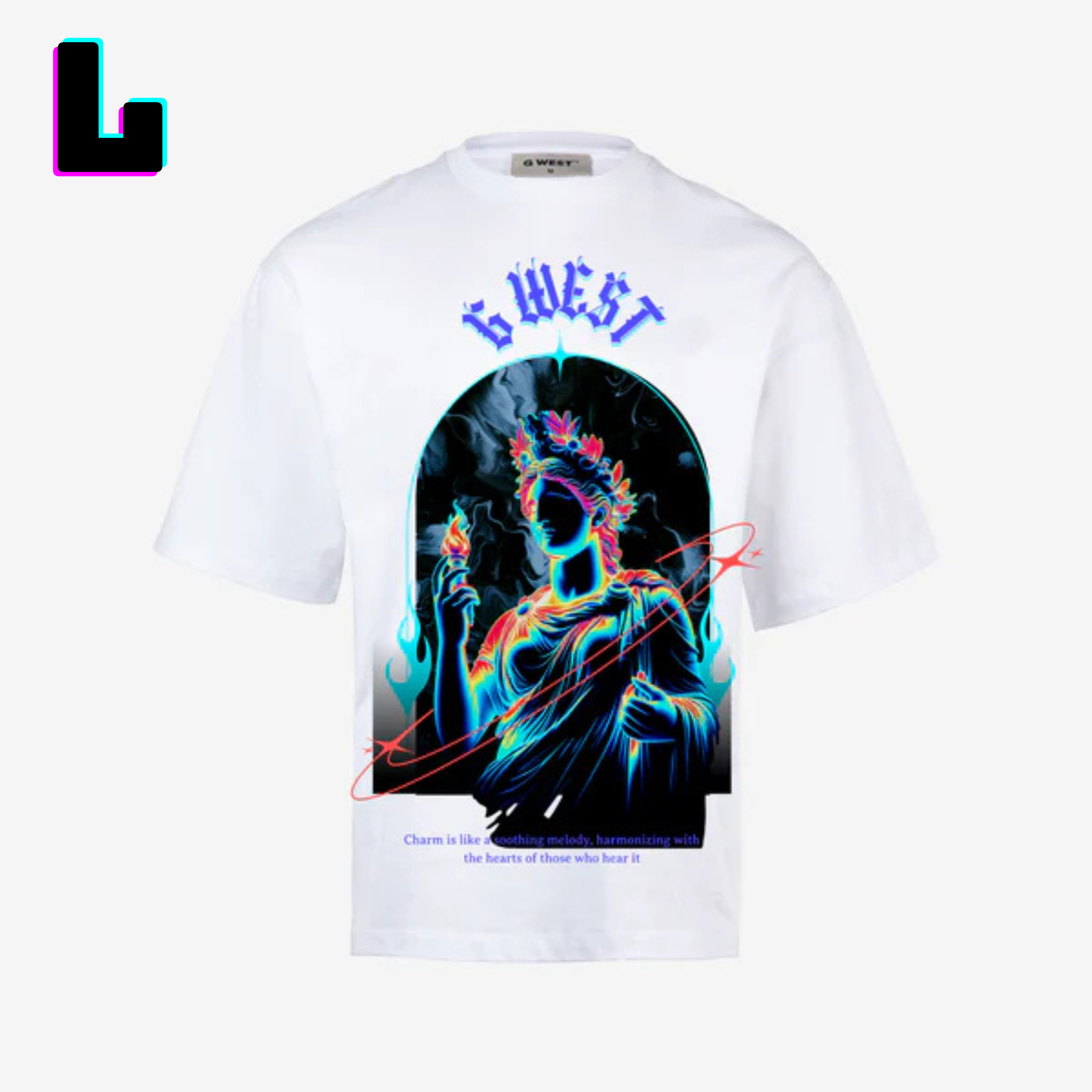 ๐ G WEST Wholesale T-Shirt Box โ 20 Oversized Tees (Mโ5XL) GWESTTEES-1017