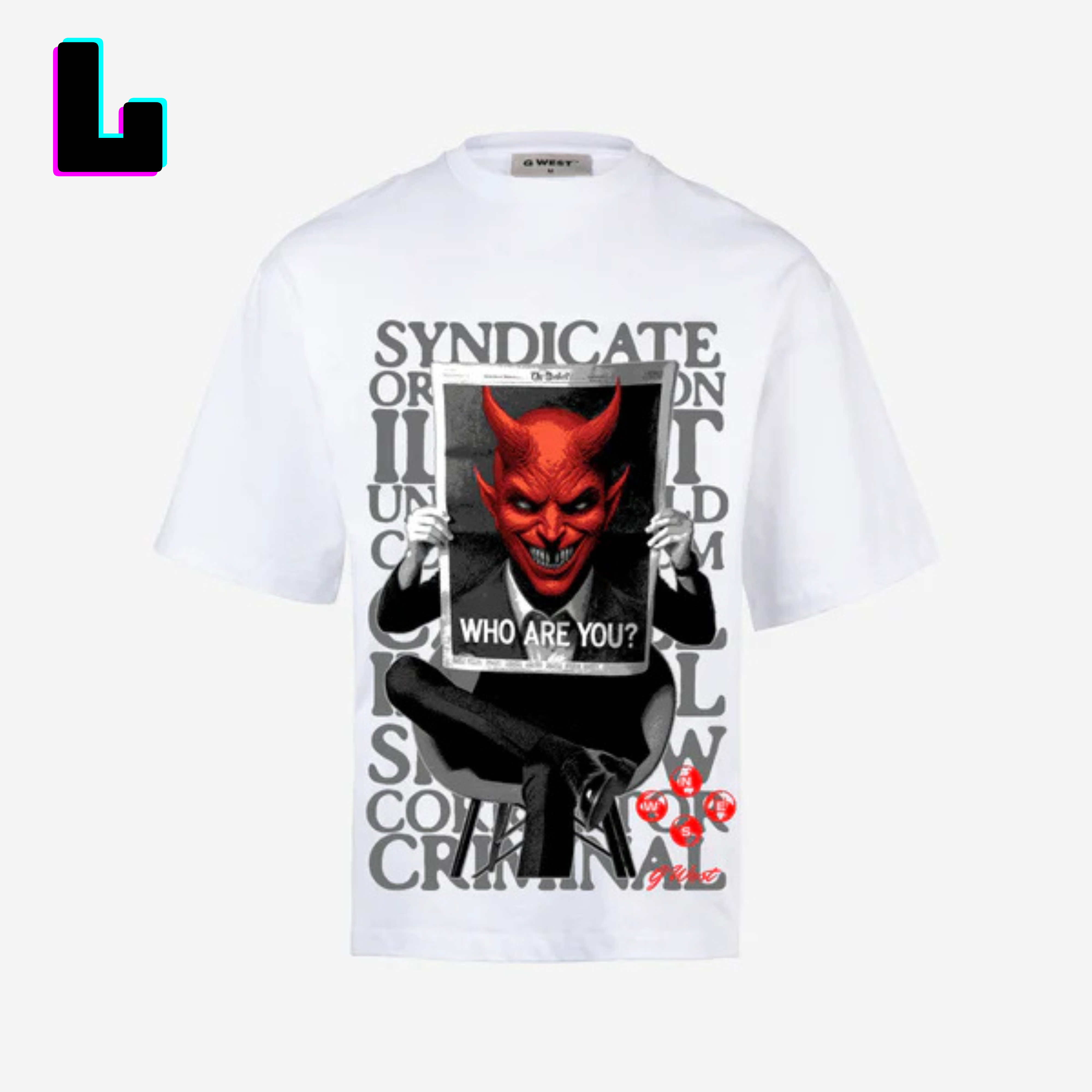 ๐ G WEST Wholesale T-Shirt Box โ 20 Oversized Tees (Mโ5XL) GWESTTEES-1016