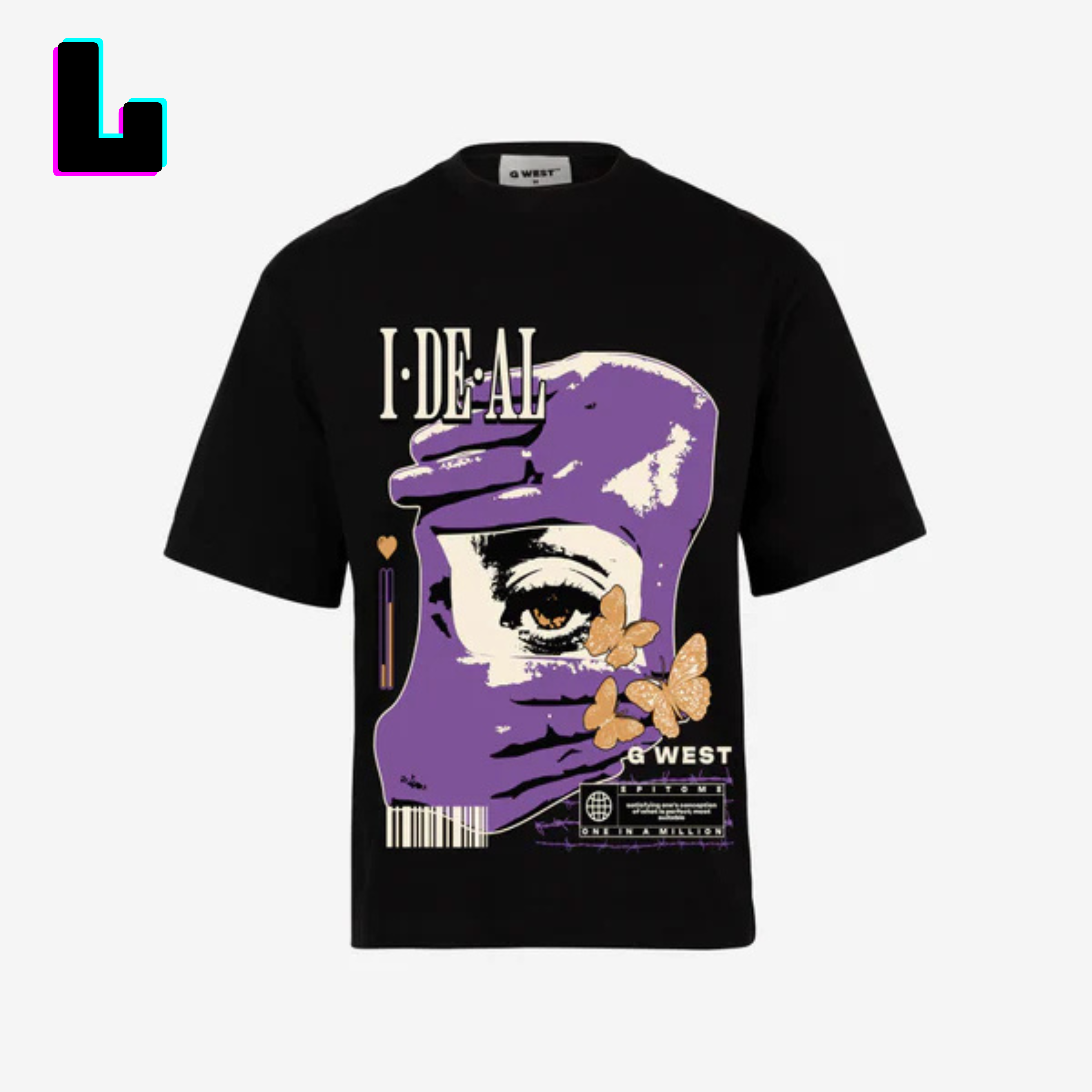 ๐ G WEST Wholesale T-Shirt Box โ 20 Oversized Tees (Mโ5XL) GWESTTEES-1019