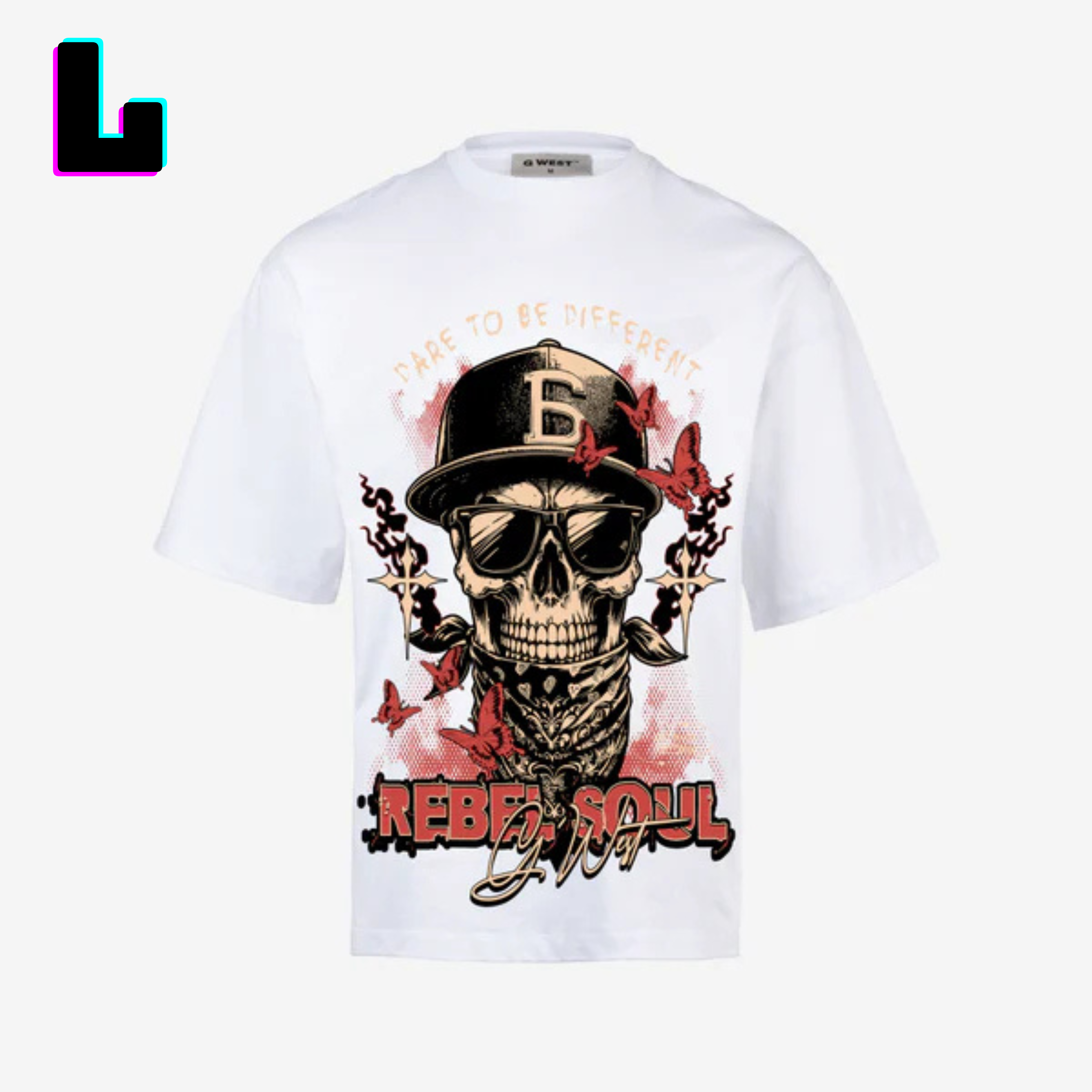 ๐ G WEST Wholesale T-Shirt Box โ 20 Oversized Tees (Mโ5XL) GWESTTEES-1016