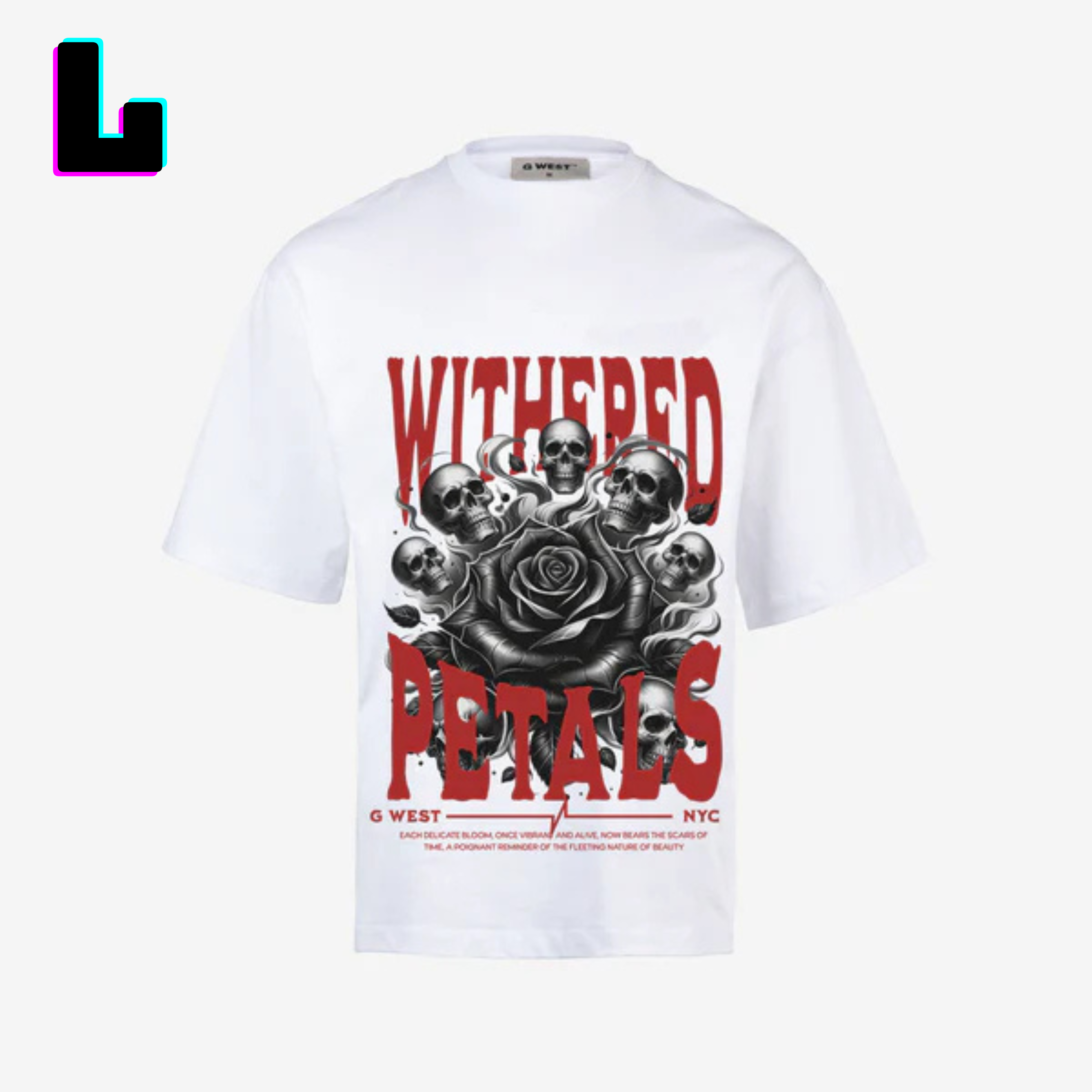 ๐ G WEST Wholesale T-Shirt Box โ 20 Oversized Tees (Mโ5XL) GWESTTEES-1018