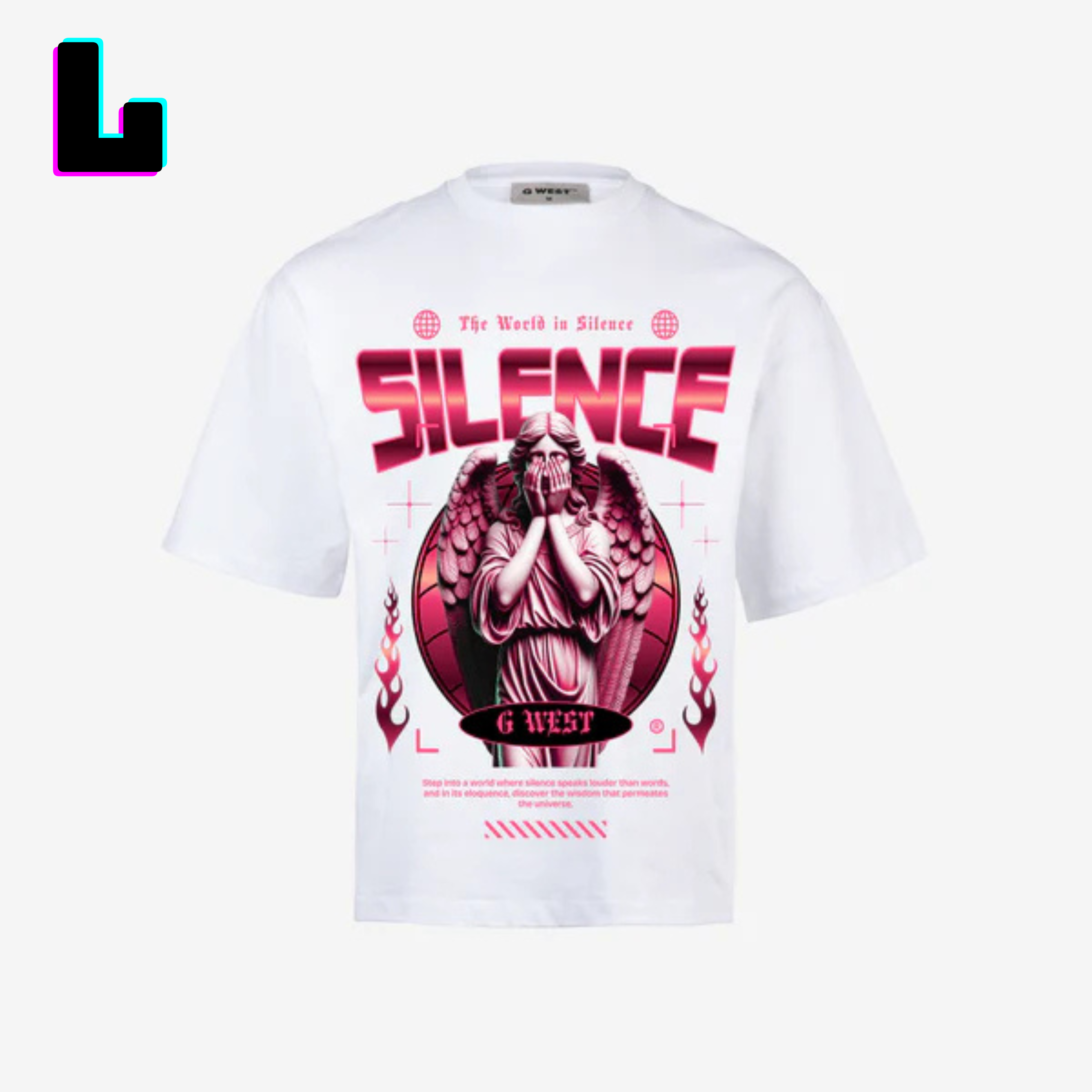 ๐ G WEST Wholesale T-Shirt Box โ 20 Oversized Tees (Mโ5XL) GWESTTEES-1016