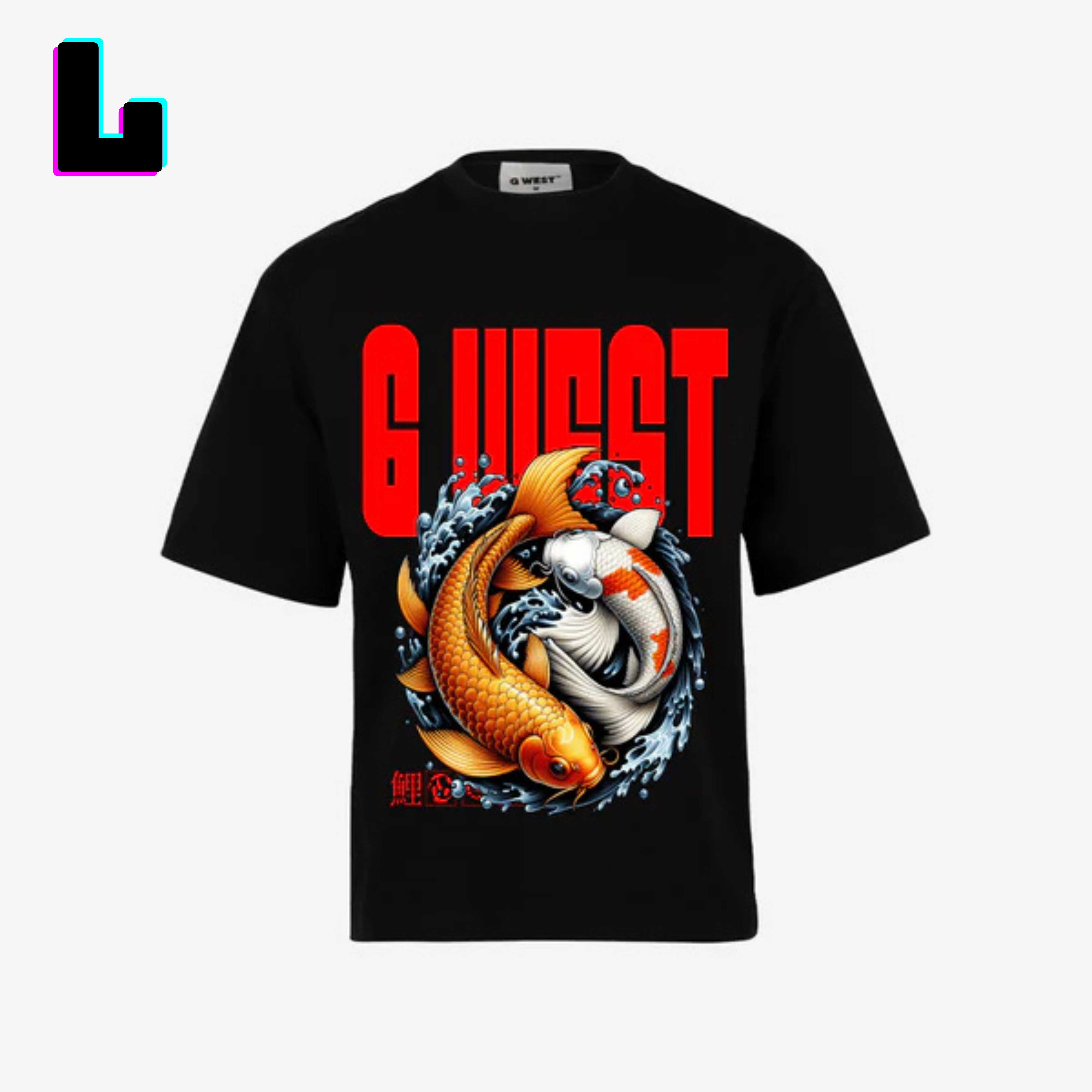 ๐ G WEST Wholesale T-Shirt Box โ 20 Oversized Tees (Mโ5XL) GWESTTEES-1015