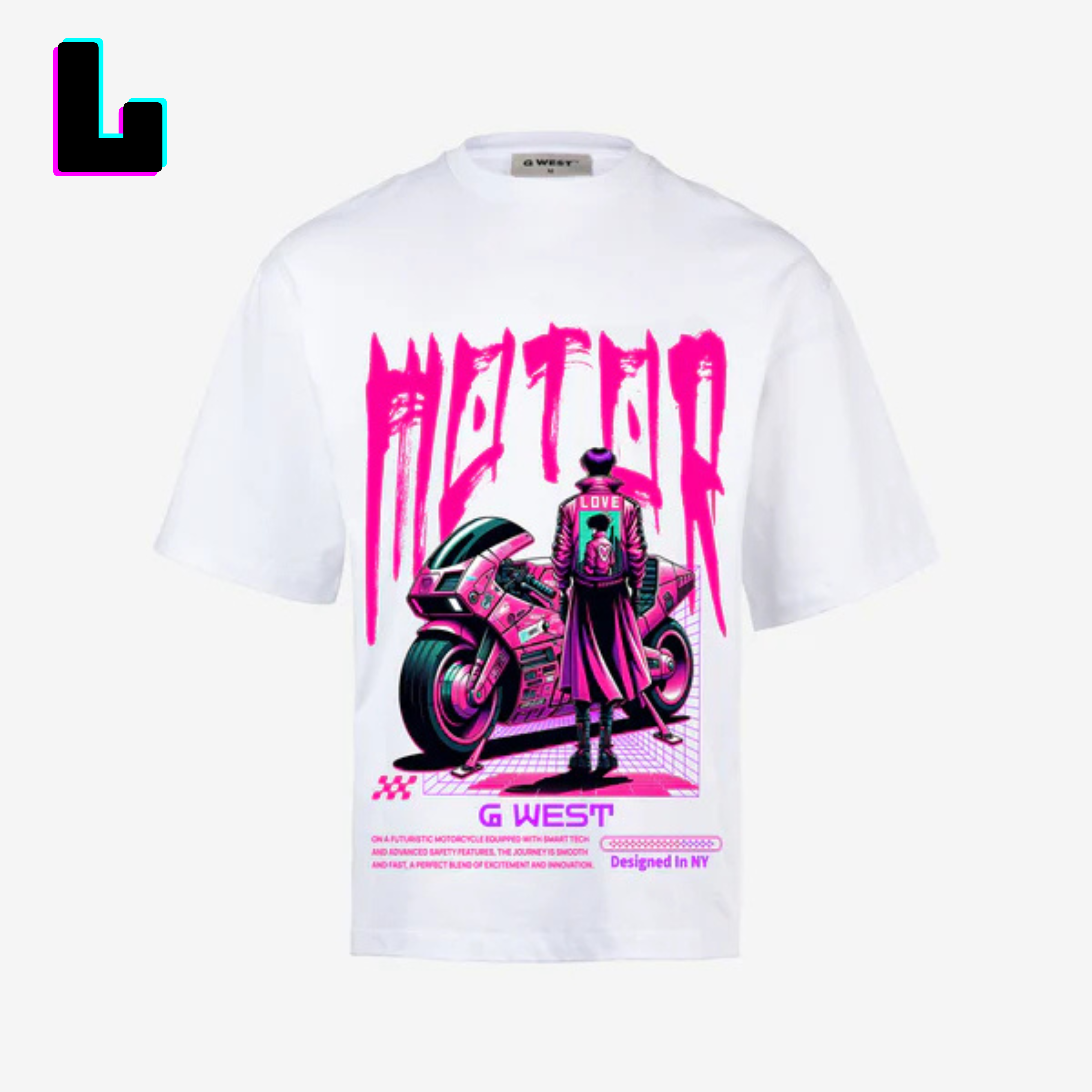 ๐ G WEST Wholesale T-Shirt Box โ 20 Oversized Tees (Mโ5XL) GWESTTEES-1020