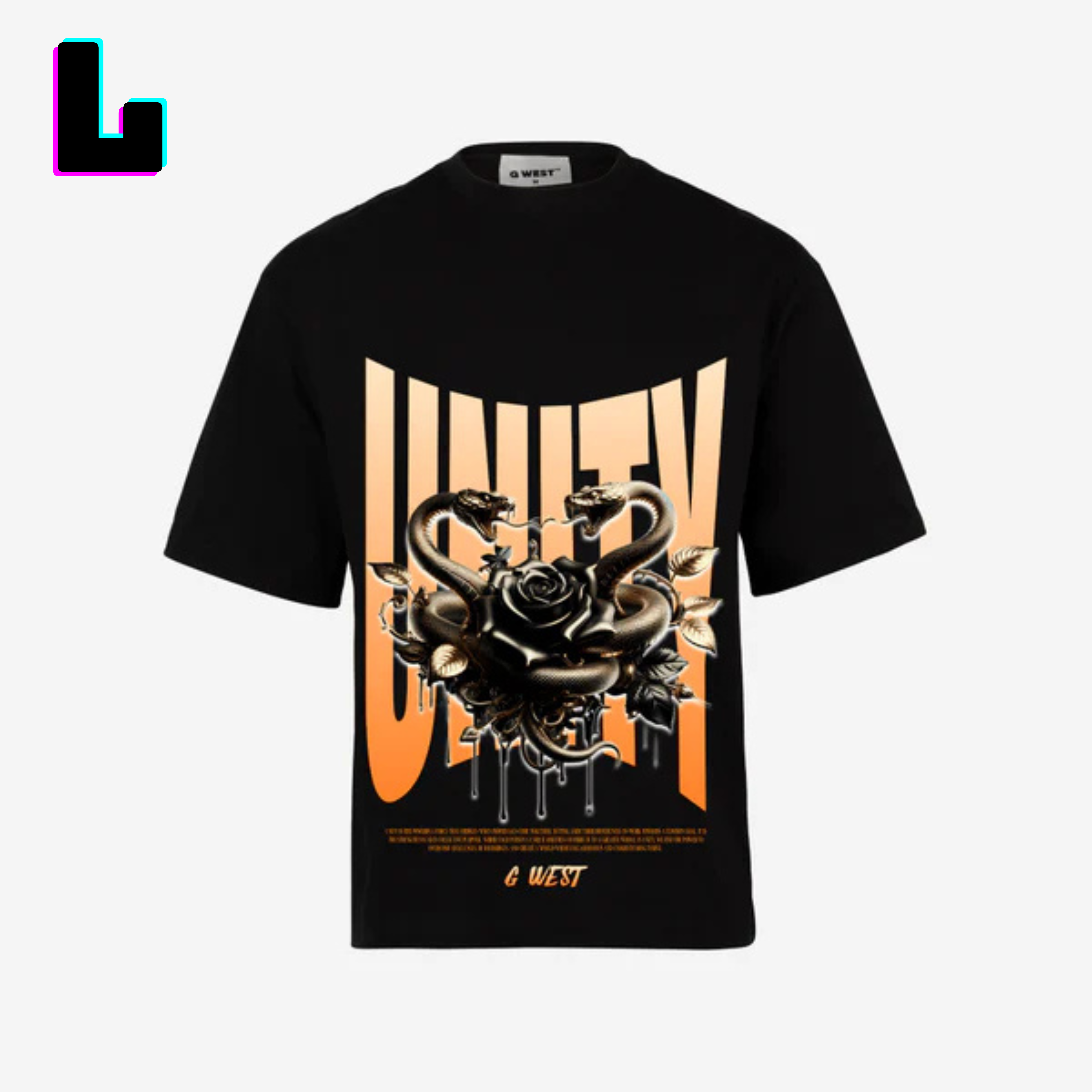 ๐ G WEST Wholesale T-Shirt Box โ 20 Oversized Tees (Mโ5XL) GWESTTEES-1013