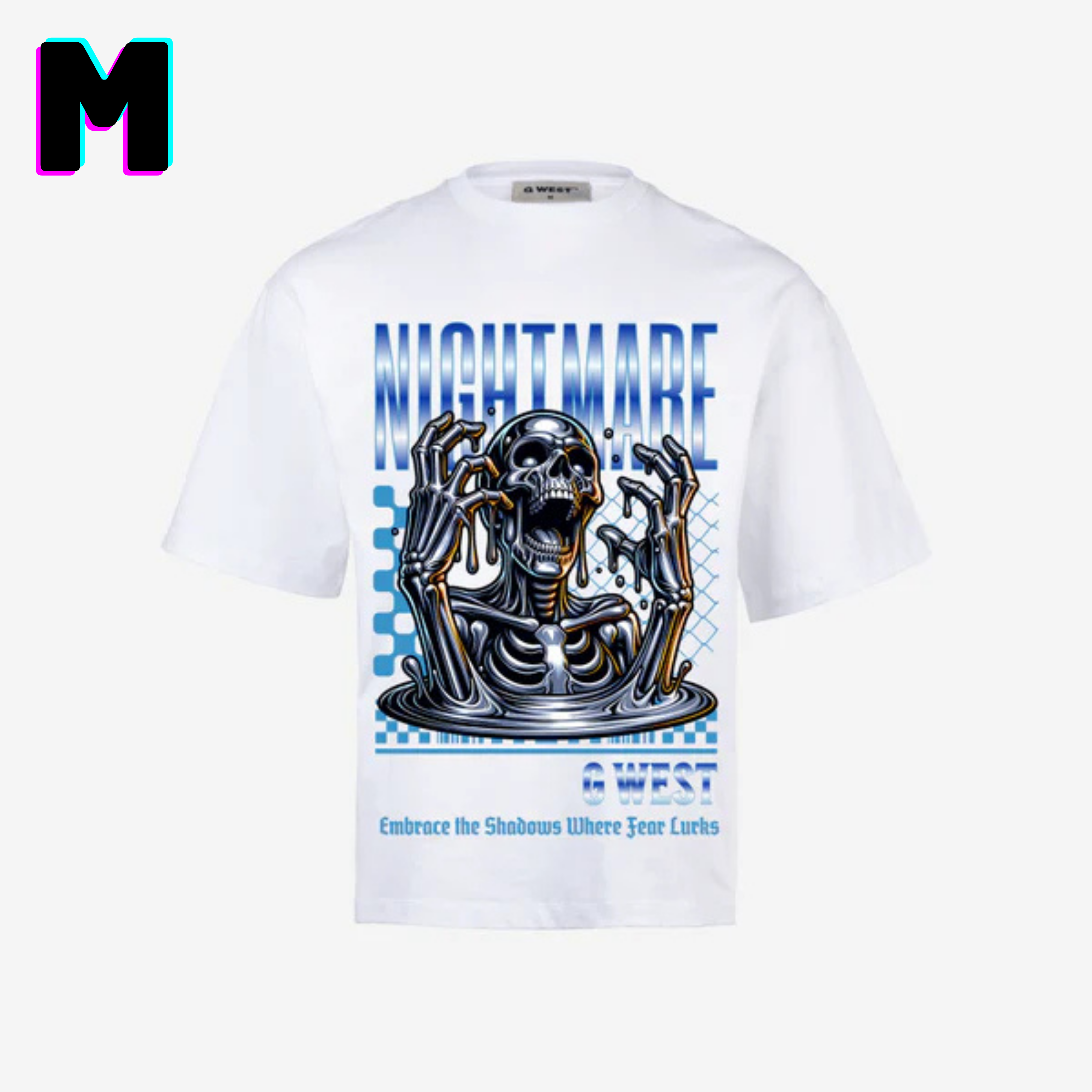 ๐ G WEST Wholesale T-Shirt Box โ 20 Oversized Tees (Mโ5XL) GWESTTEES-1014
