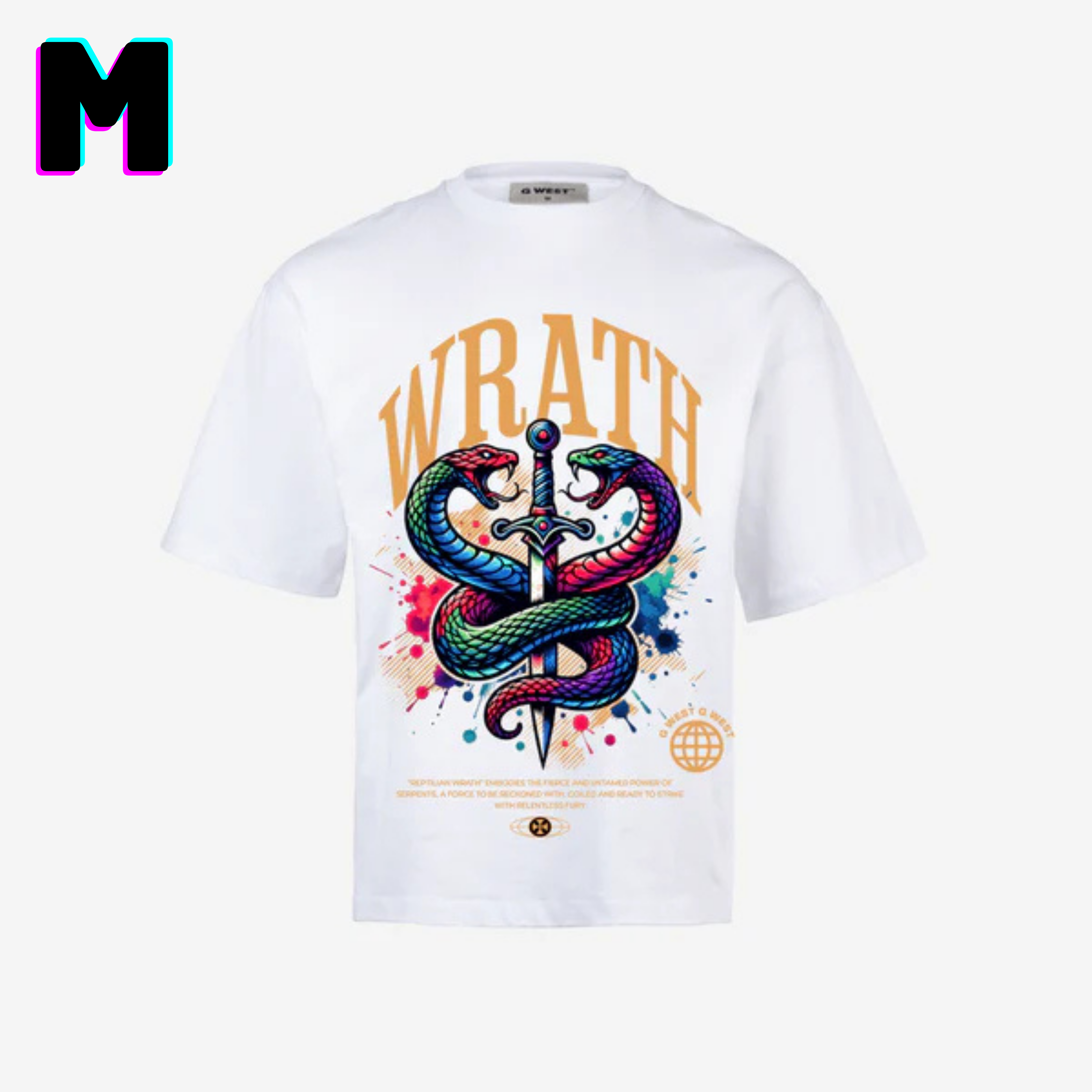 ๐ G WEST Wholesale T-Shirt Box โ 20 Oversized Tees (Mโ5XL) GWESTTEES-1012