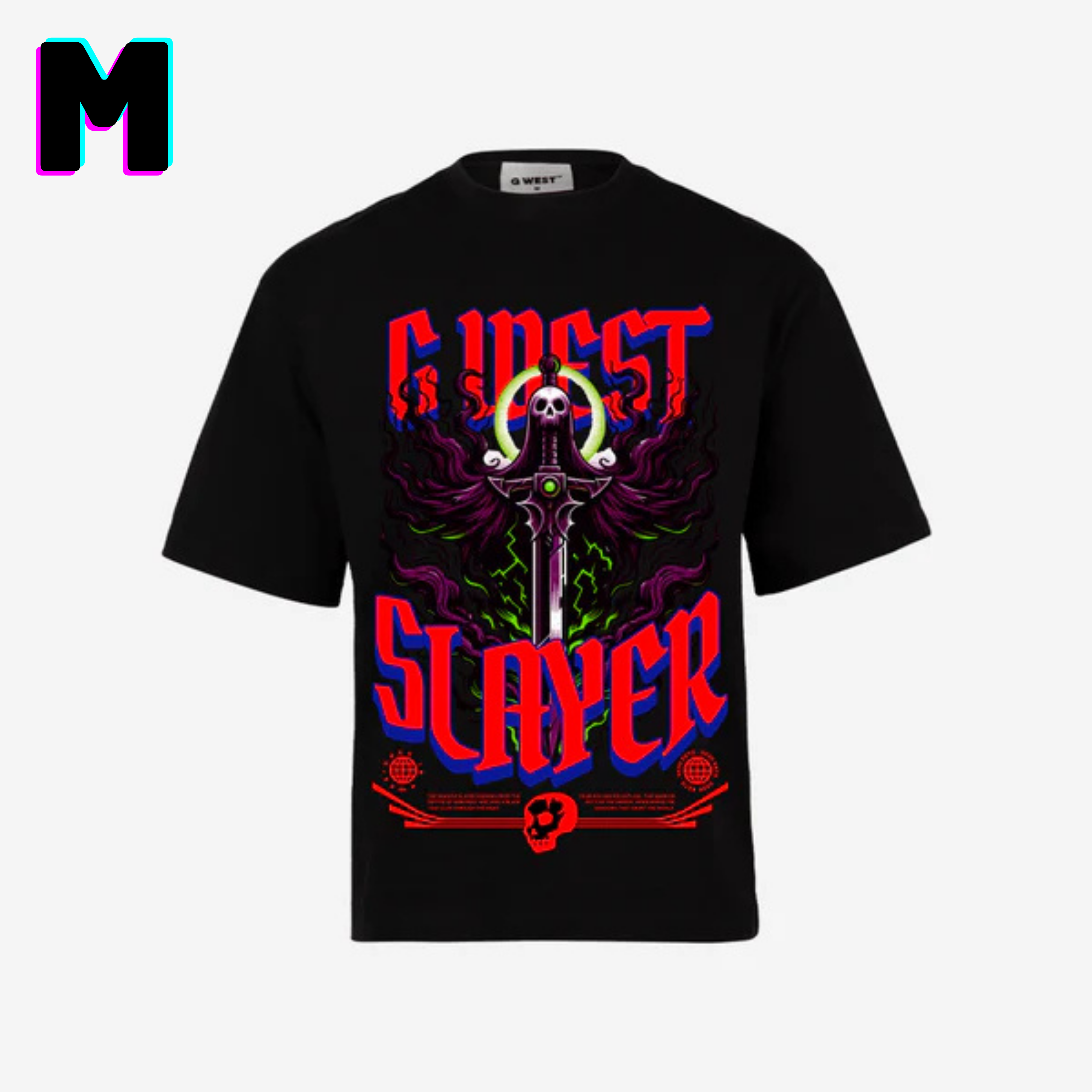 ๐ G WEST Wholesale T-Shirt Box โ 20 Oversized Tees (Mโ5XL) GWESTTEES-1012