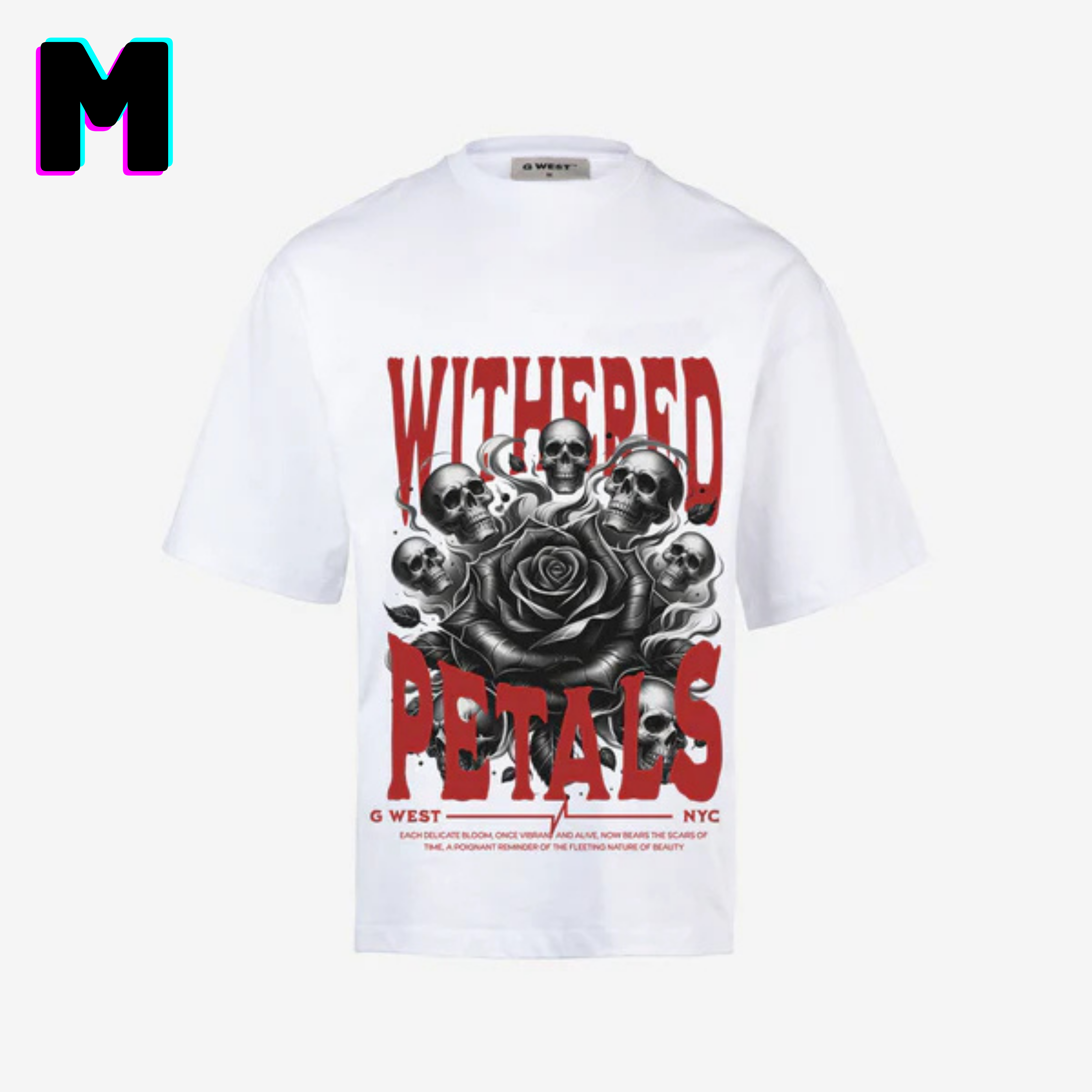 ๐ G WEST Wholesale T-Shirt Box โ 20 Oversized Tees (Mโ5XL) GWESTTEES-1015