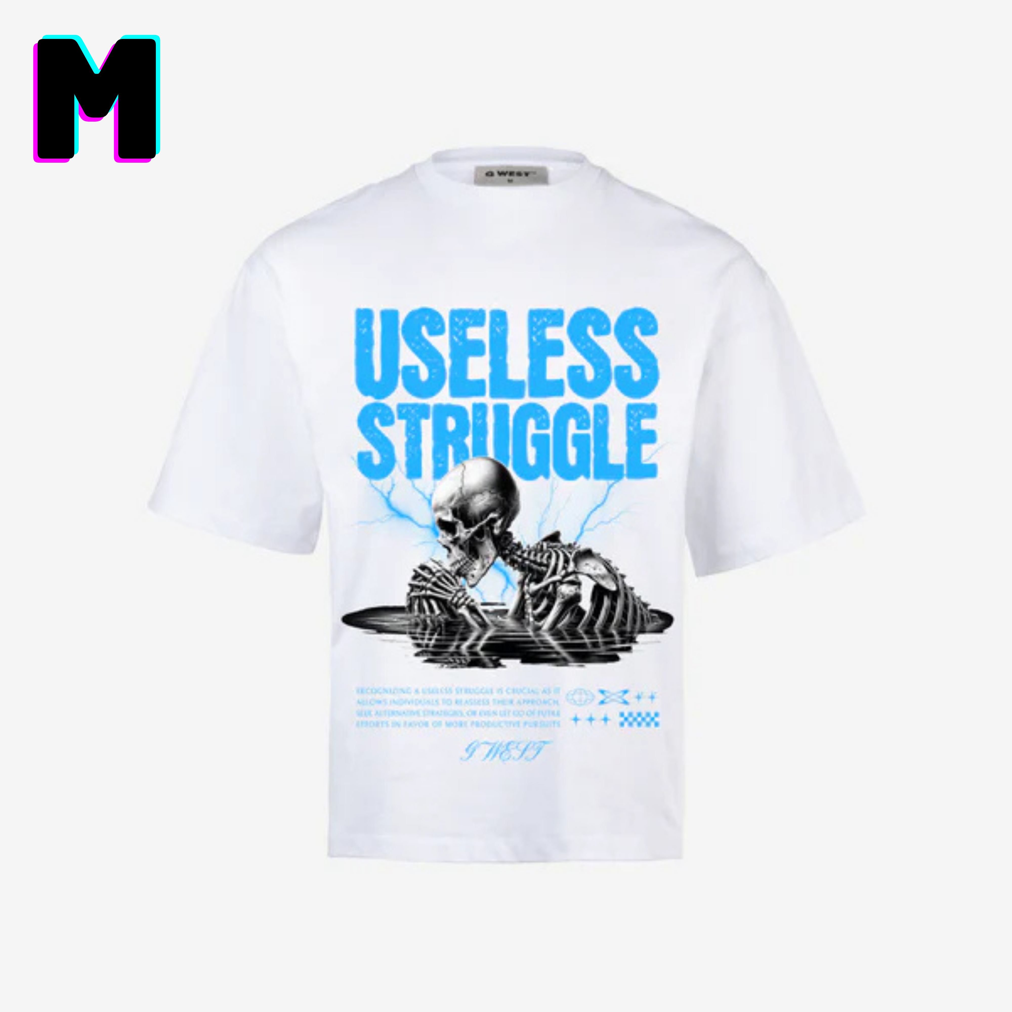 ๐ G WEST Wholesale T-Shirt Box โ 20 Oversized Tees (Mโ5XL) GWESTTEES-1014