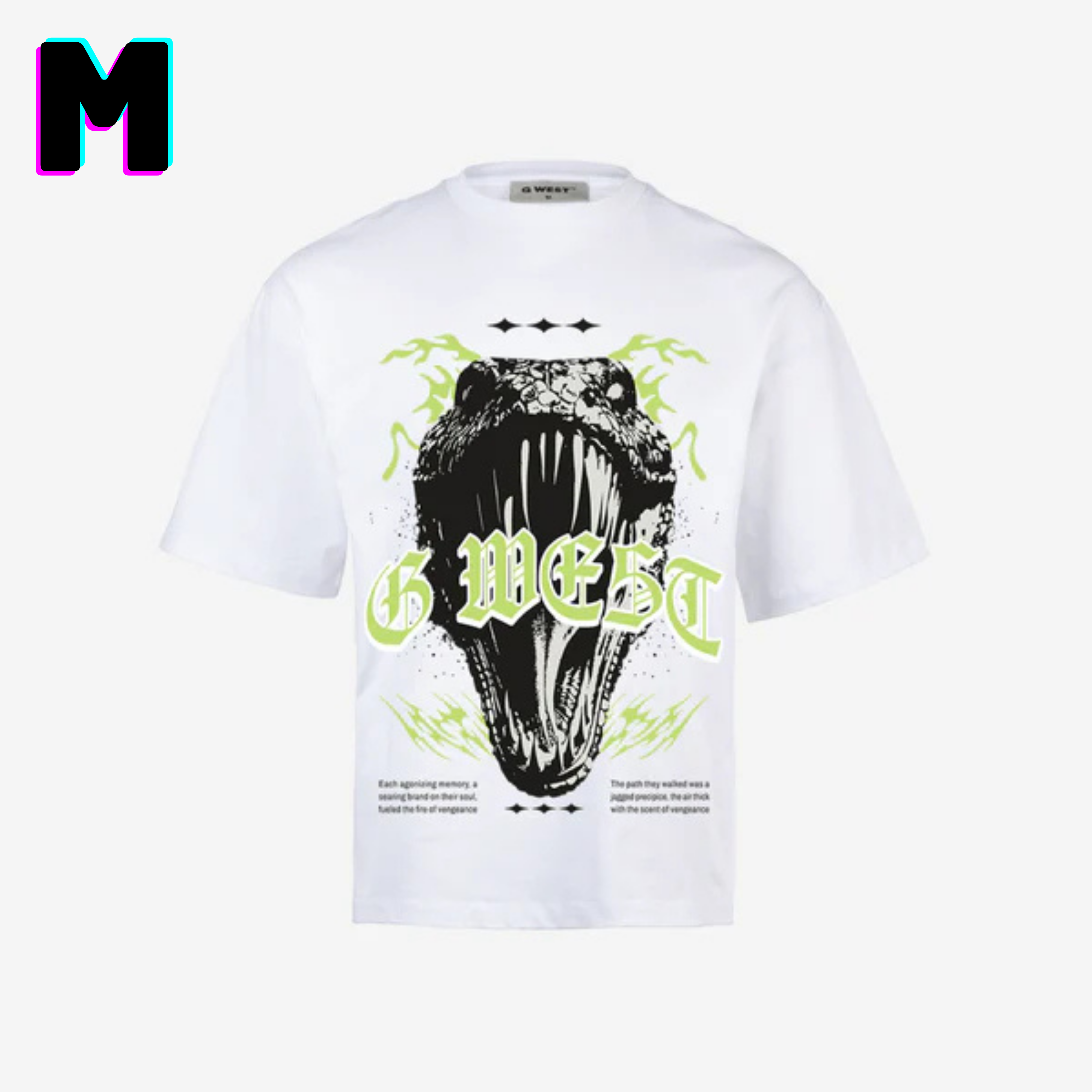๐ G WEST Wholesale T-Shirt Box โ 20 Oversized Tees (Mโ5XL) GWESTTEES-1016