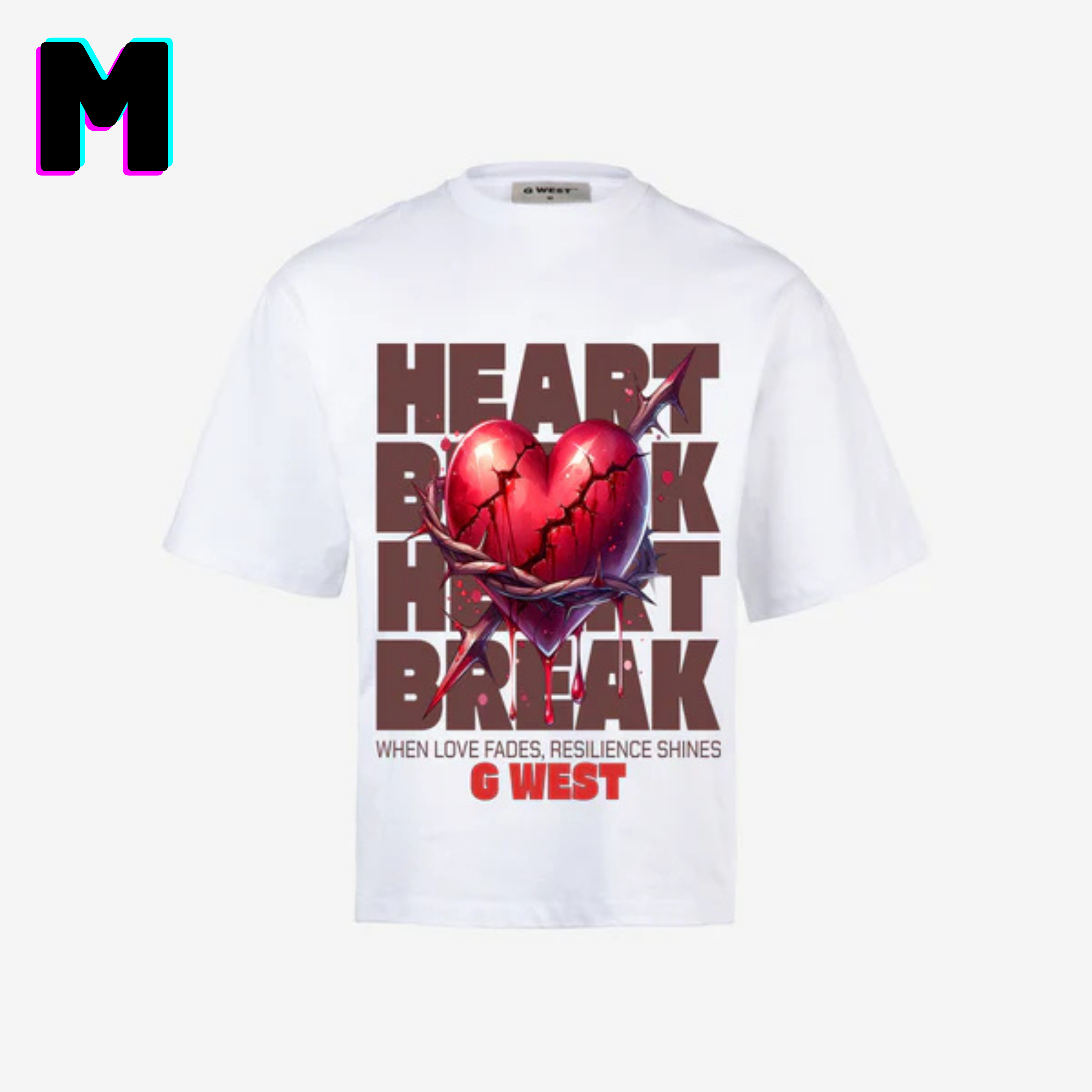 ๐ G WEST Wholesale T-Shirt Box โ 20 Oversized Tees (Mโ5XL) GWESTTEES-1014