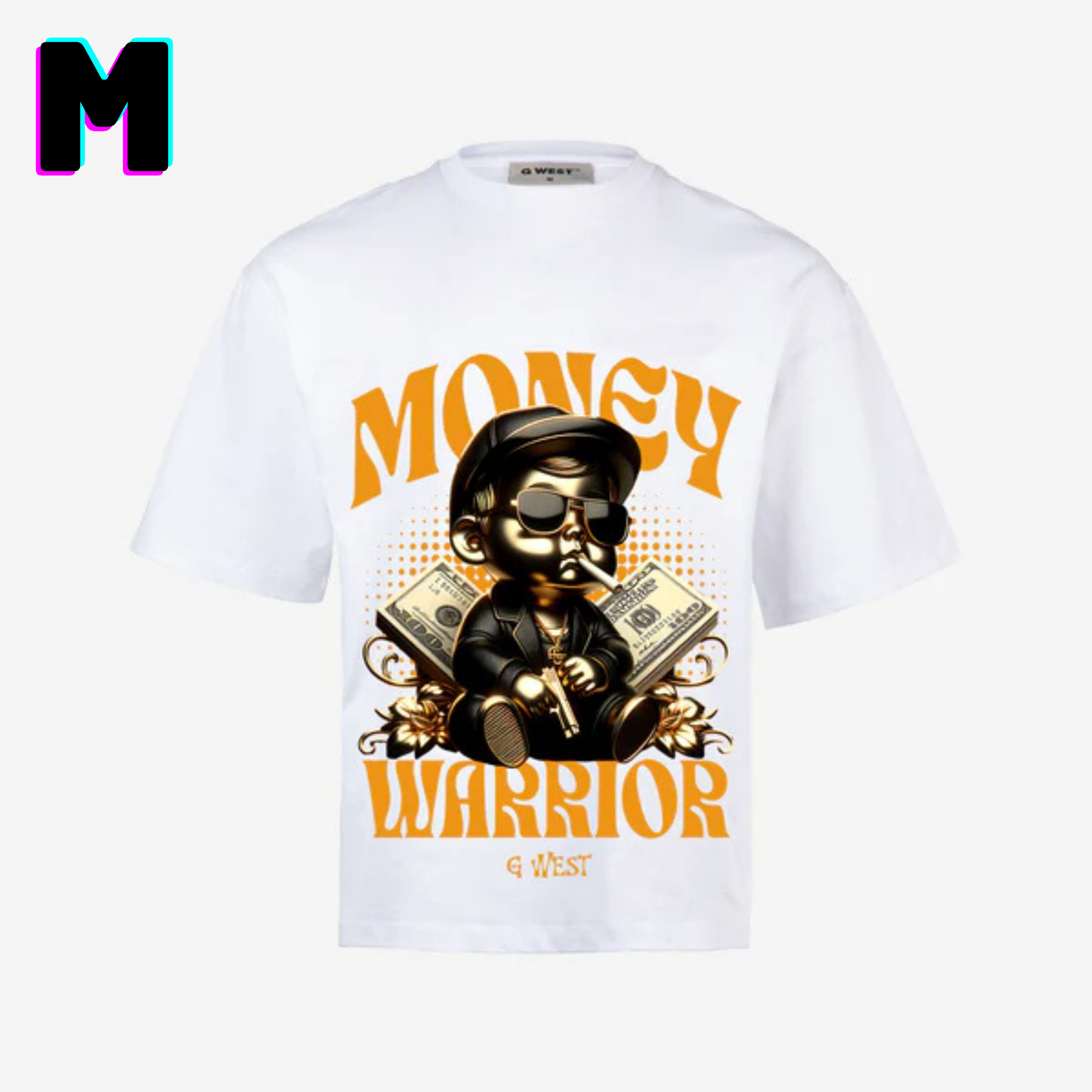 ๐ G WEST Wholesale T-Shirt Box โ 20 Oversized Tees (Mโ5XL) GWESTTEES-1015
