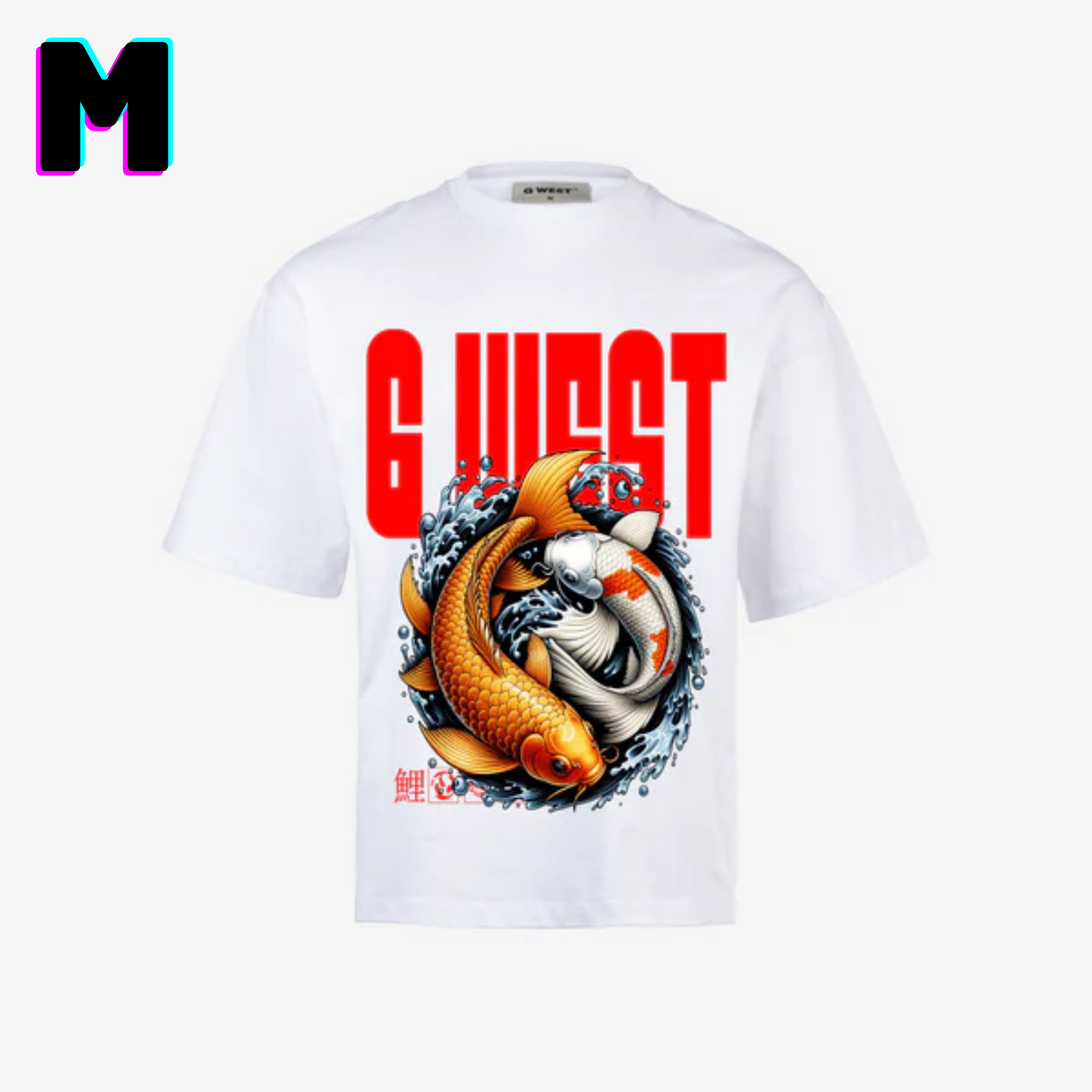 ๐ G WEST Wholesale T-Shirt Box โ 20 Oversized Tees (Mโ5XL) GWESTTEES-1016