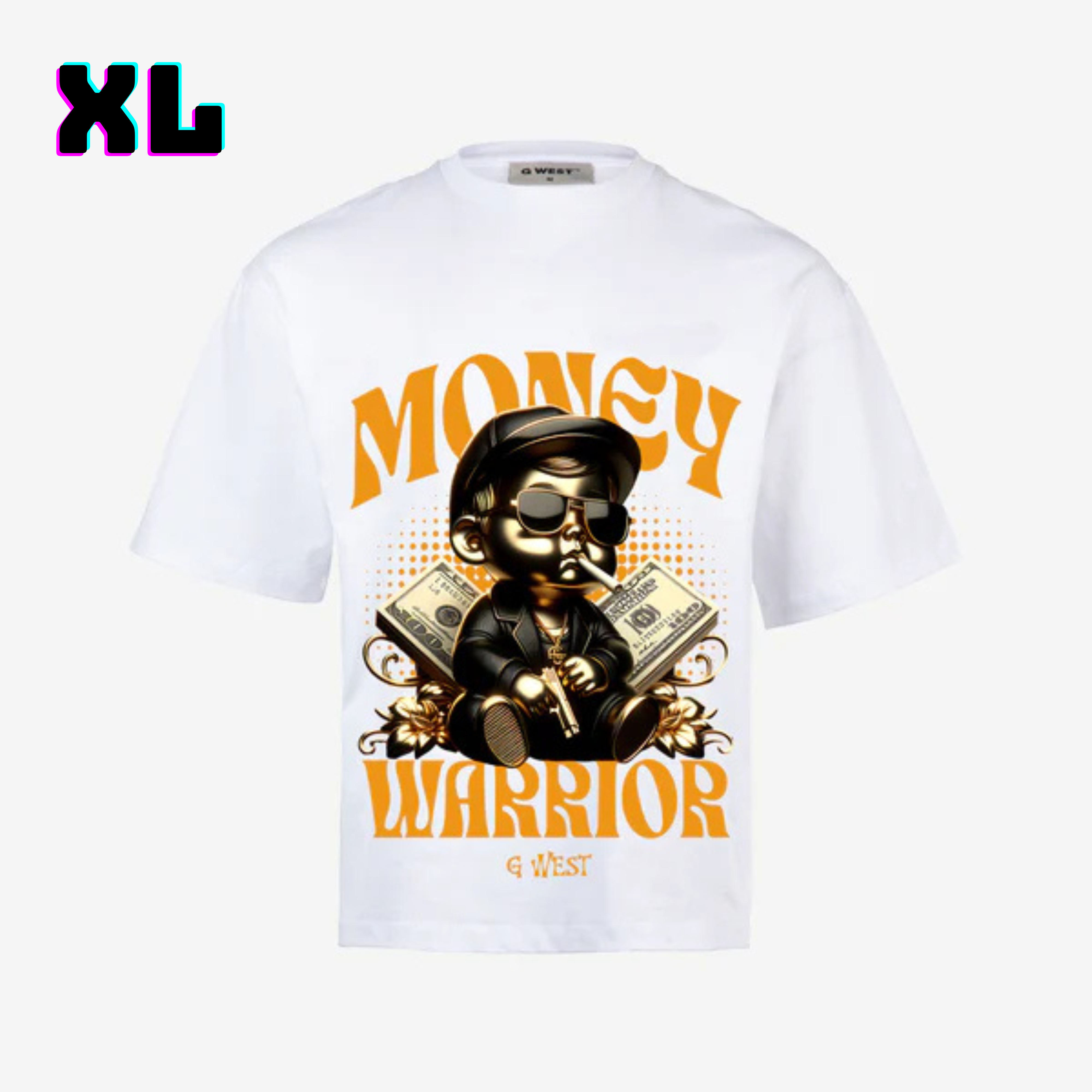 ๐ G WEST Wholesale T-Shirt Box โ 20 Oversized Tees (Mโ5XL) GWESTTEES-1019