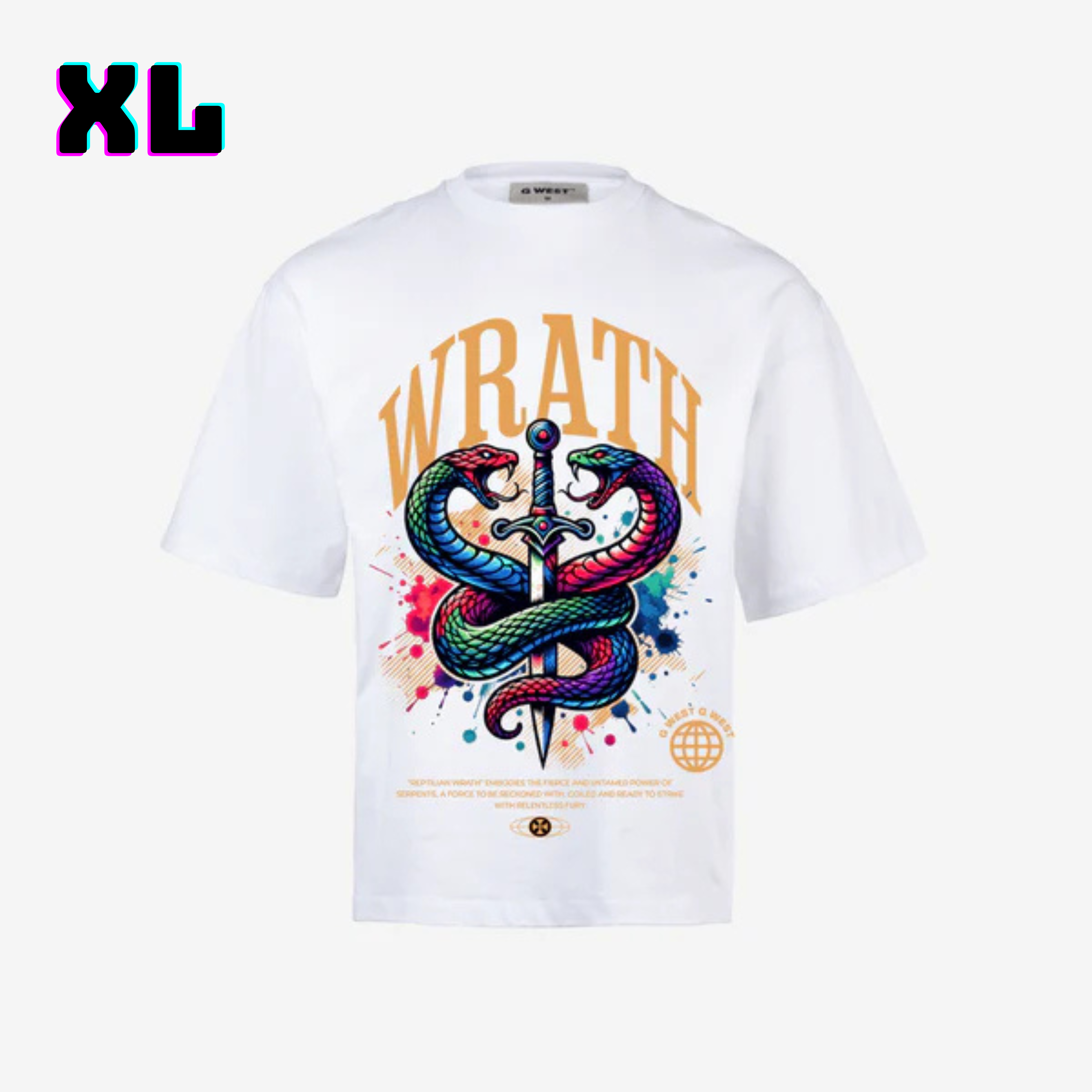 ๐ G WEST Wholesale T-Shirt Box โ 20 Oversized Tees (Mโ5XL) GWESTTEES-1017