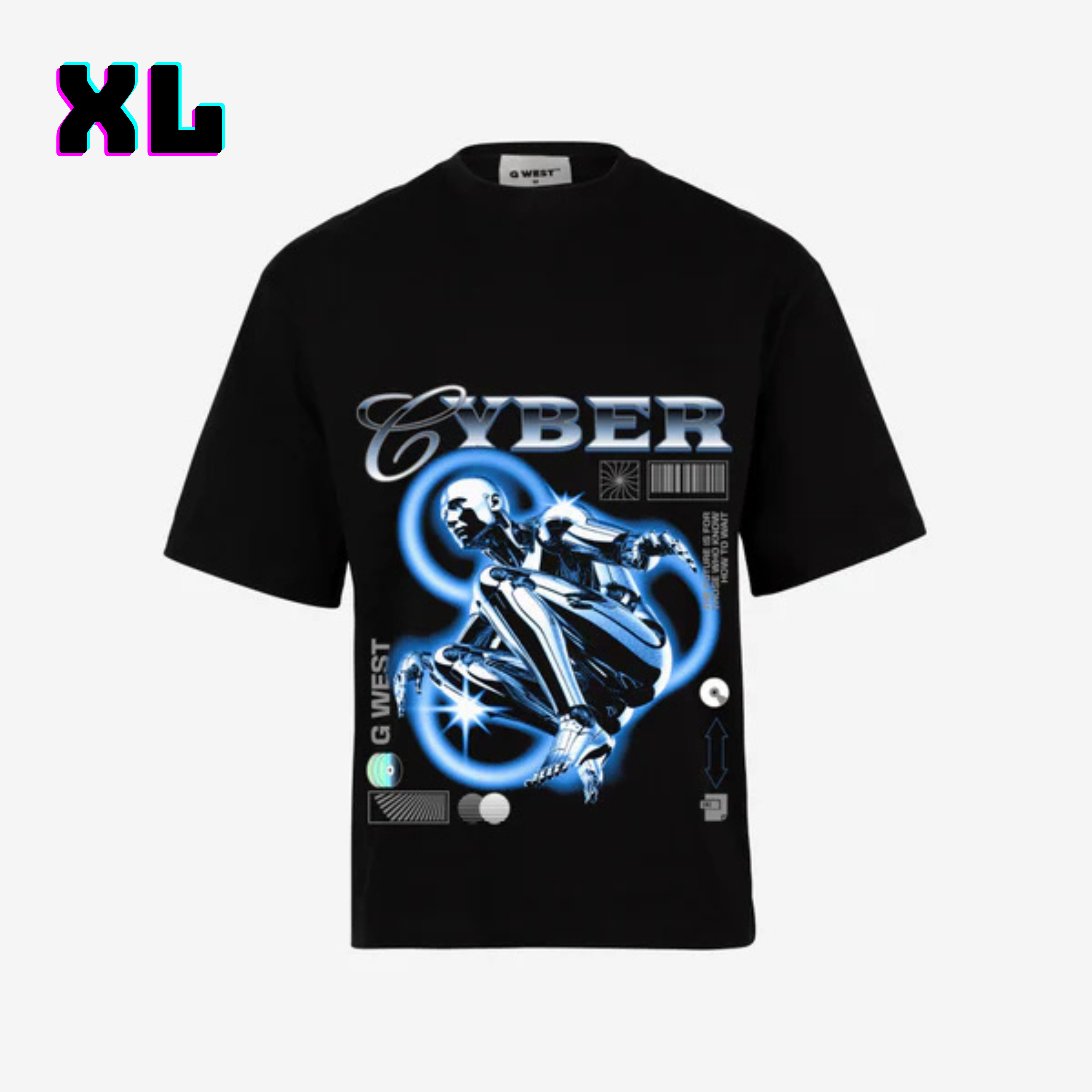 ๐ G WEST Wholesale T-Shirt Box โ 20 Oversized Tees (Mโ5XL) GWESTTEES-1019