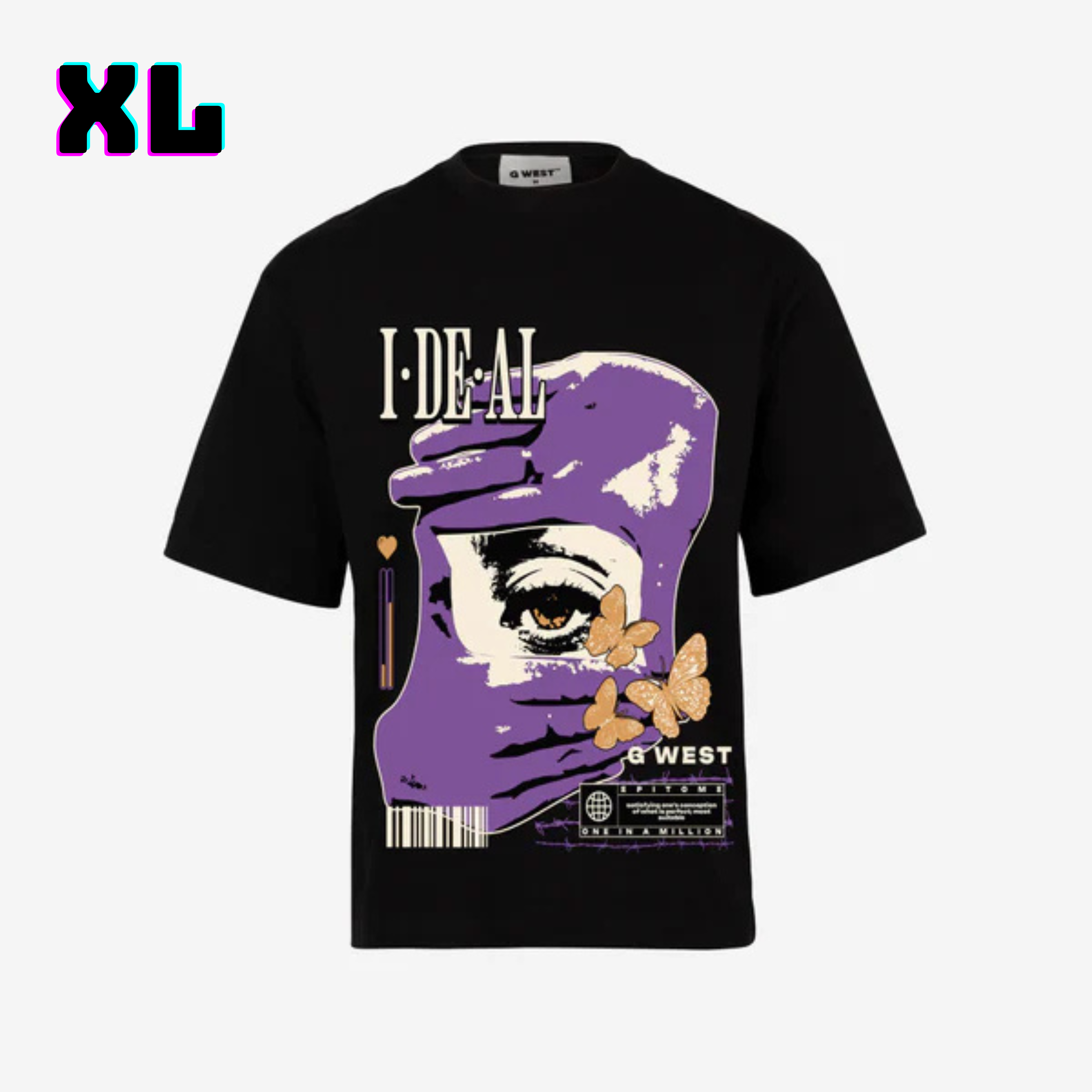๐ G WEST Wholesale T-Shirt Box โ 20 Oversized Tees (Mโ5XL) GWESTTEES-1012