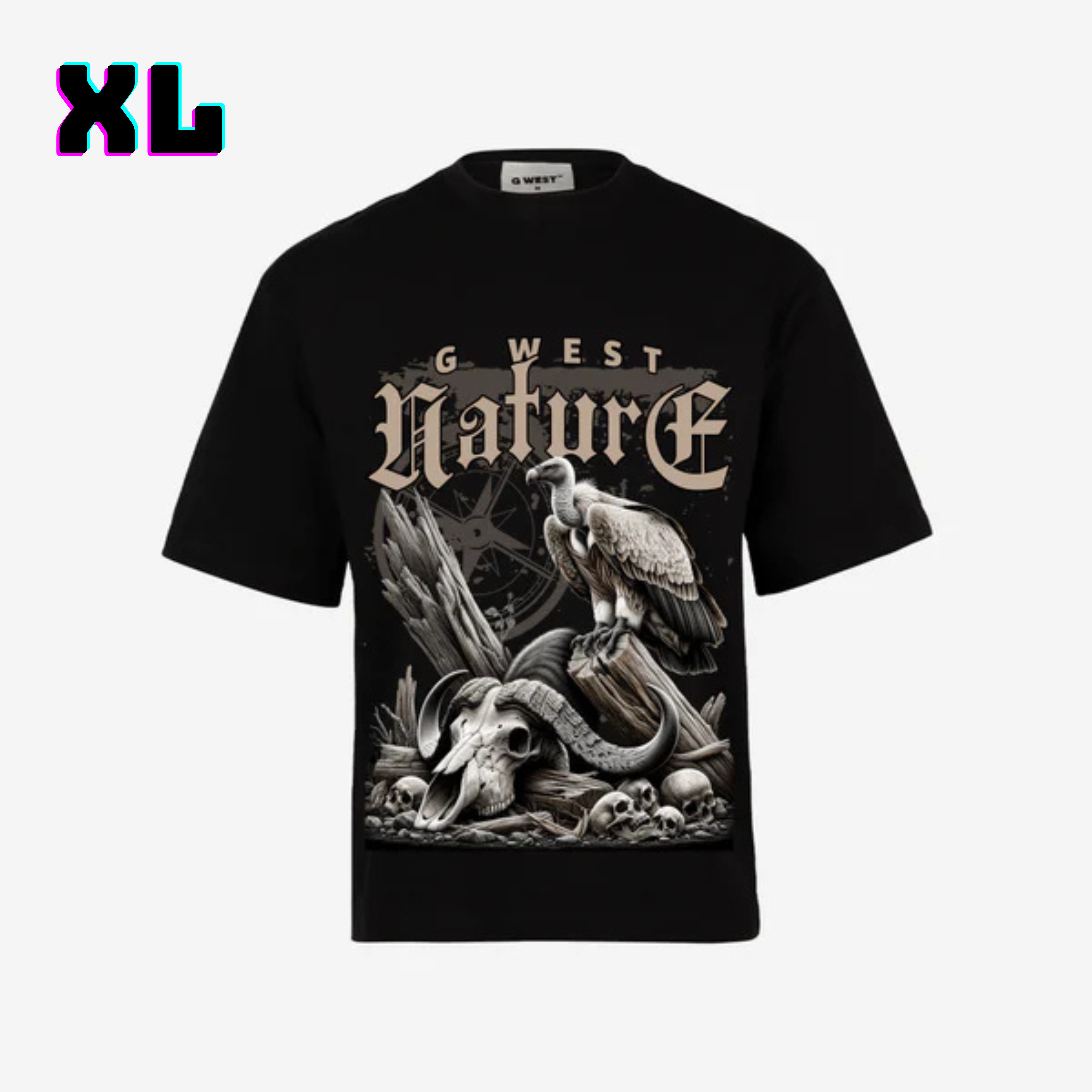 ๐ G WEST Wholesale T-Shirt Box โ 20 Oversized Tees (Mโ5XL) GWESTTEES-1018