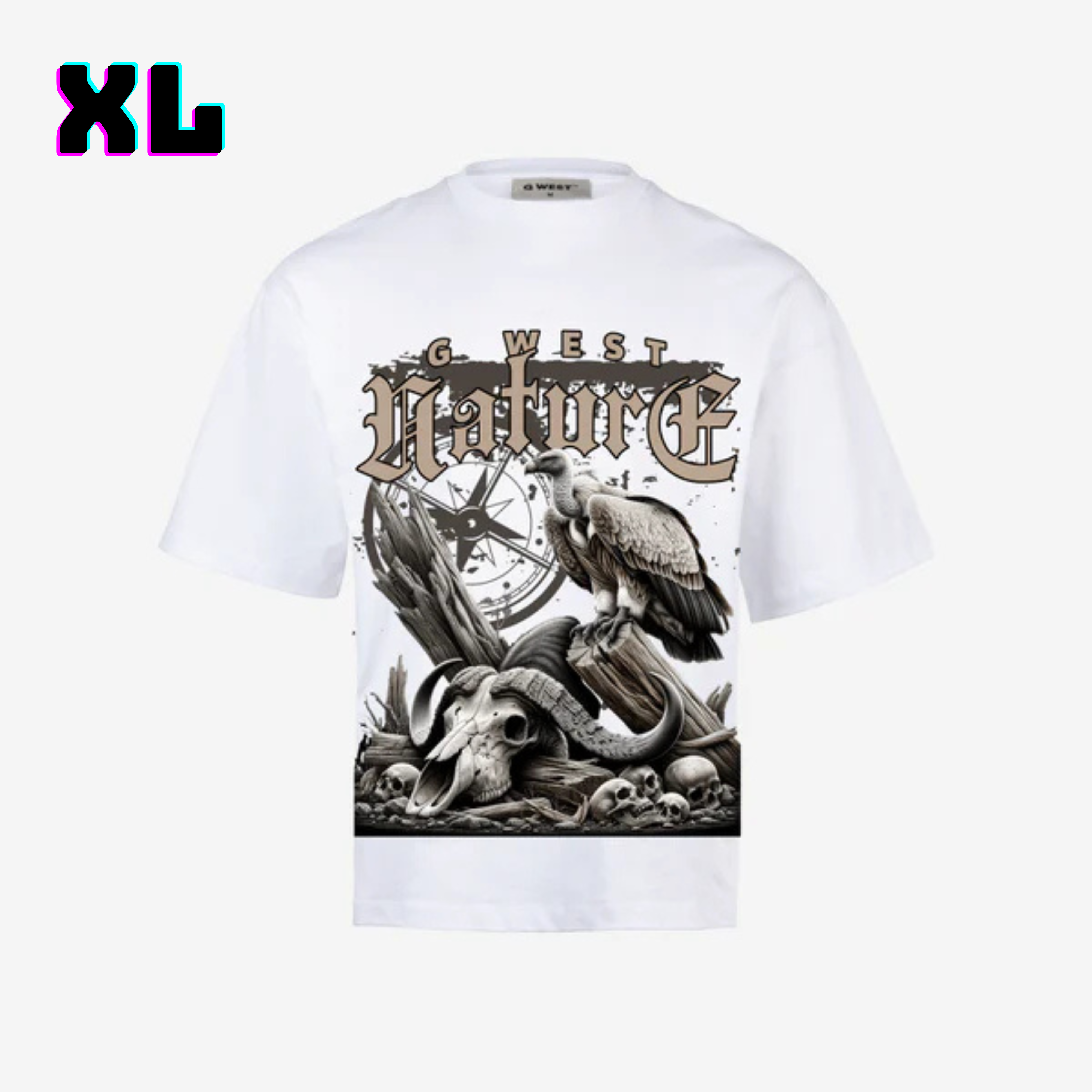 ๐ G WEST Wholesale T-Shirt Box โ 20 Oversized Tees (Mโ5XL) GWESTTEES-1012