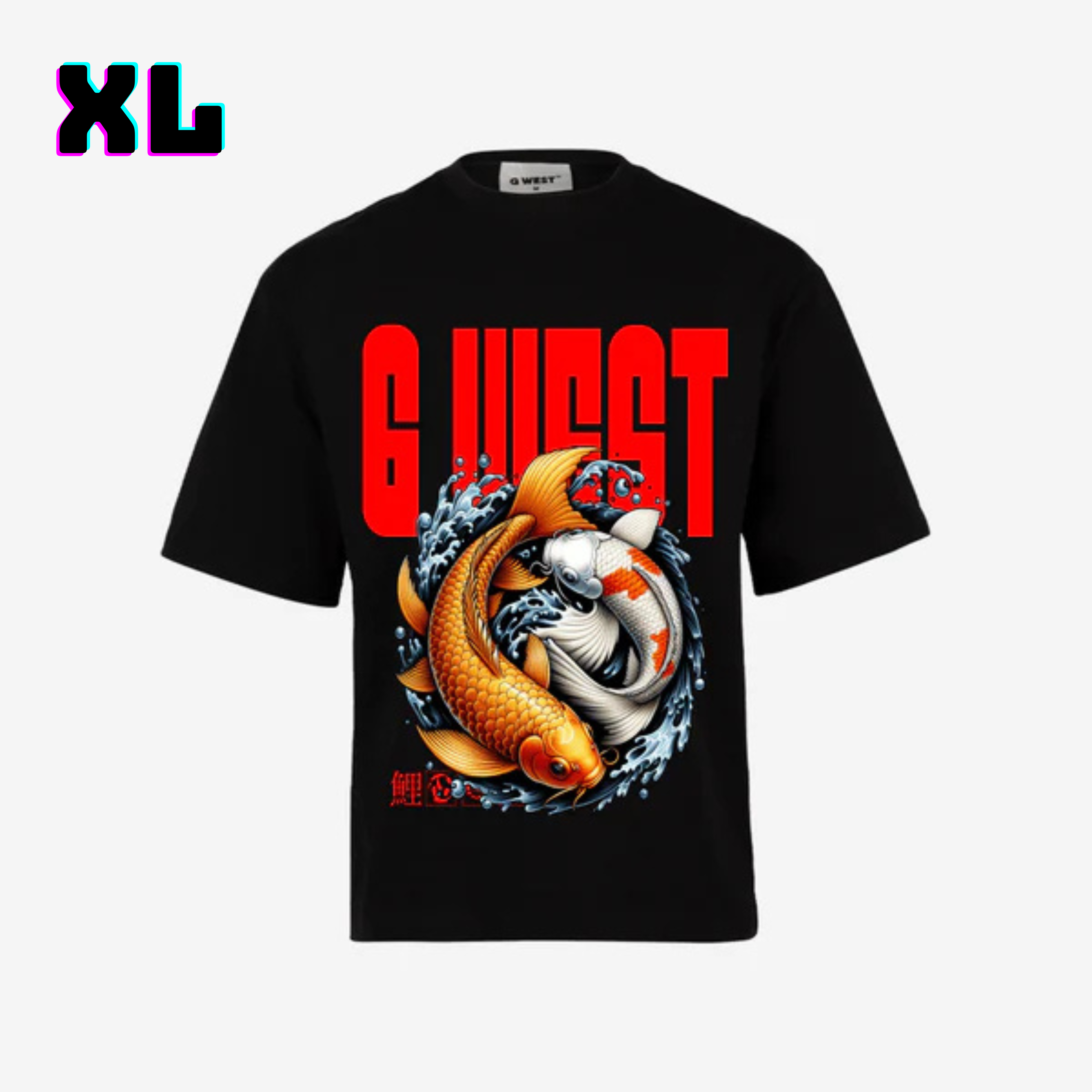 ๐ G WEST Wholesale T-Shirt Box โ 20 Oversized Tees (Mโ5XL) GWESTTEES-1020