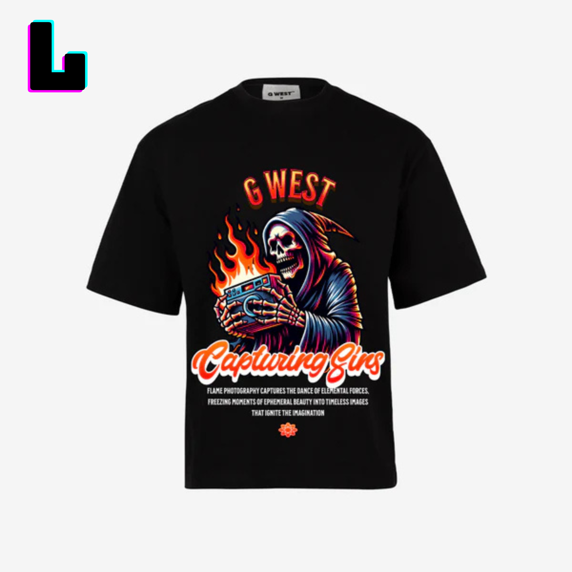 👕 G WEST Wholesale T-Shirt Box – 20 Oversized Tees (M–5XL) GWESTTEES-1004