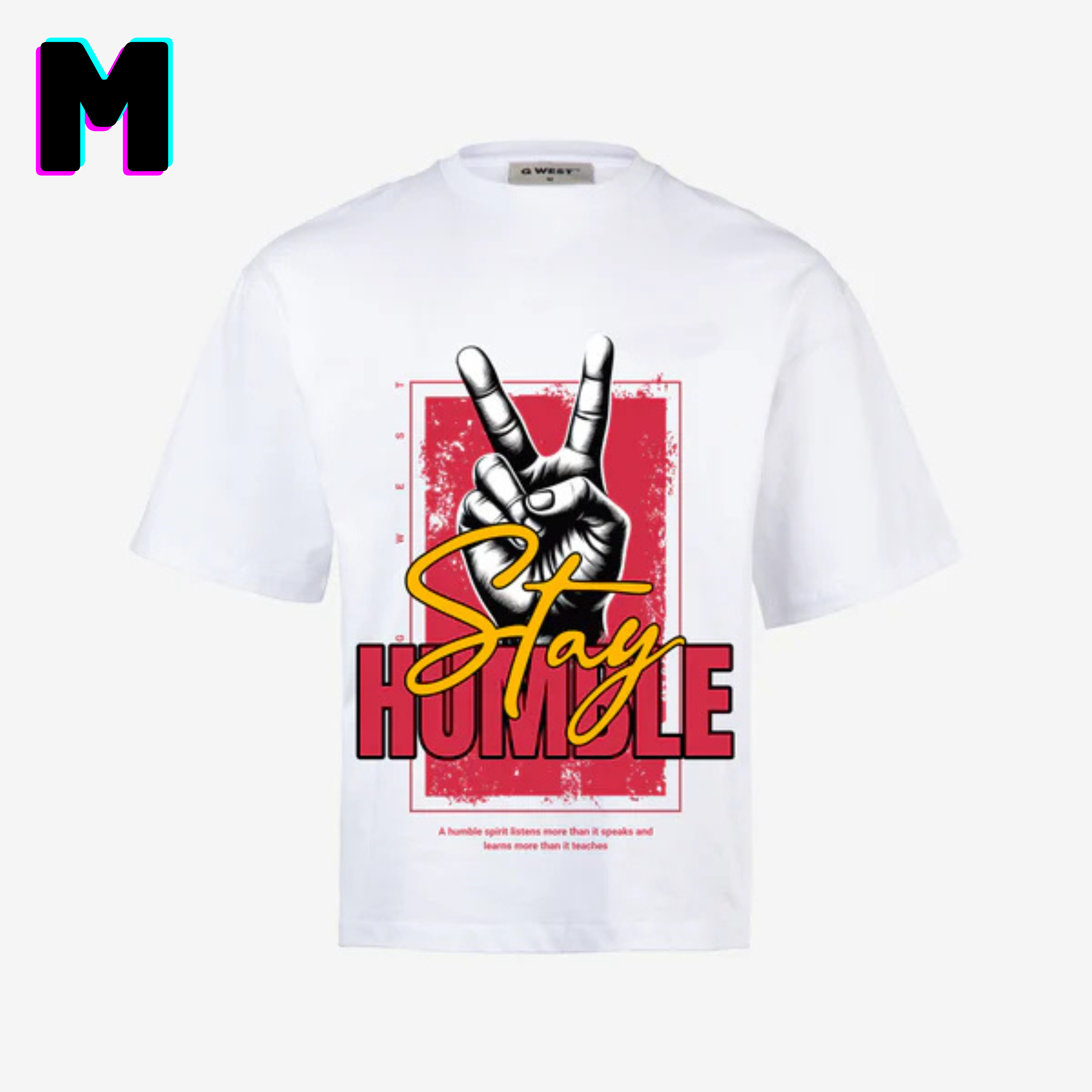 👕 G WEST Wholesale T-Shirt Box – 20 Oversized Tees (M–5XL) GWESTTEES-1004